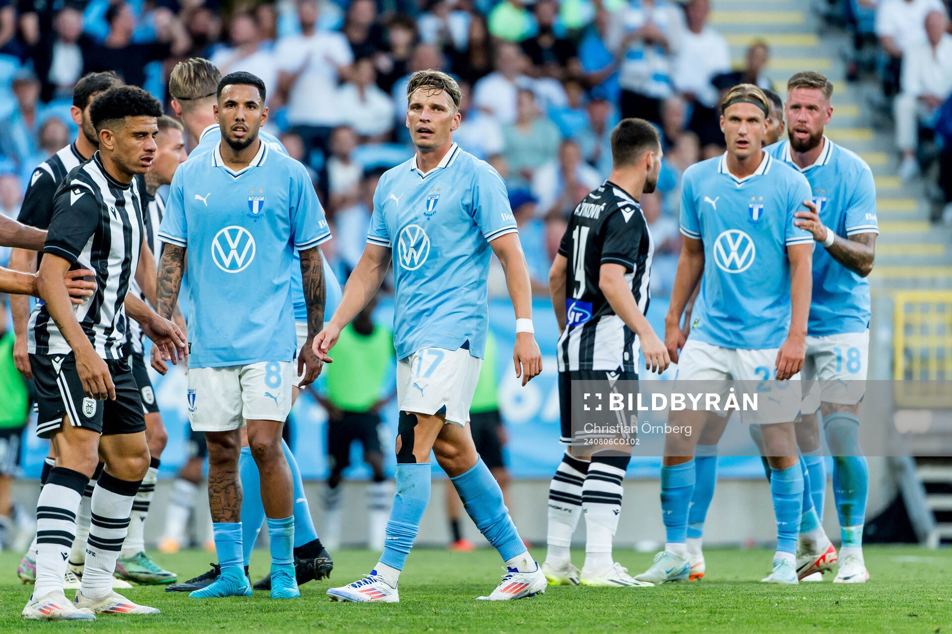 Sergio Pena, Jens Stryger, Erik Botheim and Pontus Jansson