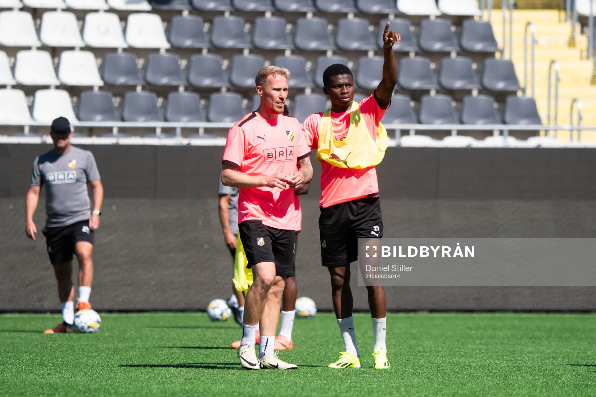 Mikkel Rygaard Jensen and Akoua Romeo Amane