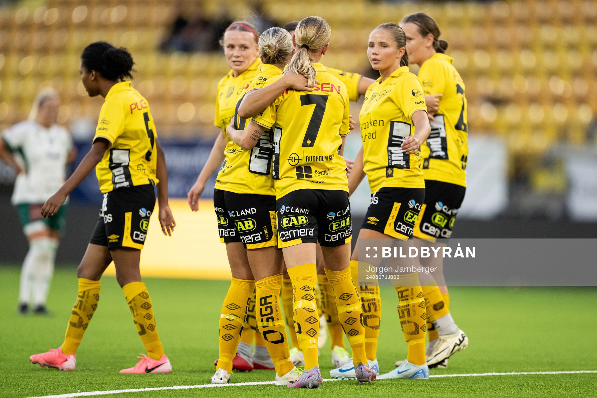 Elfsborgs spelare jublar
