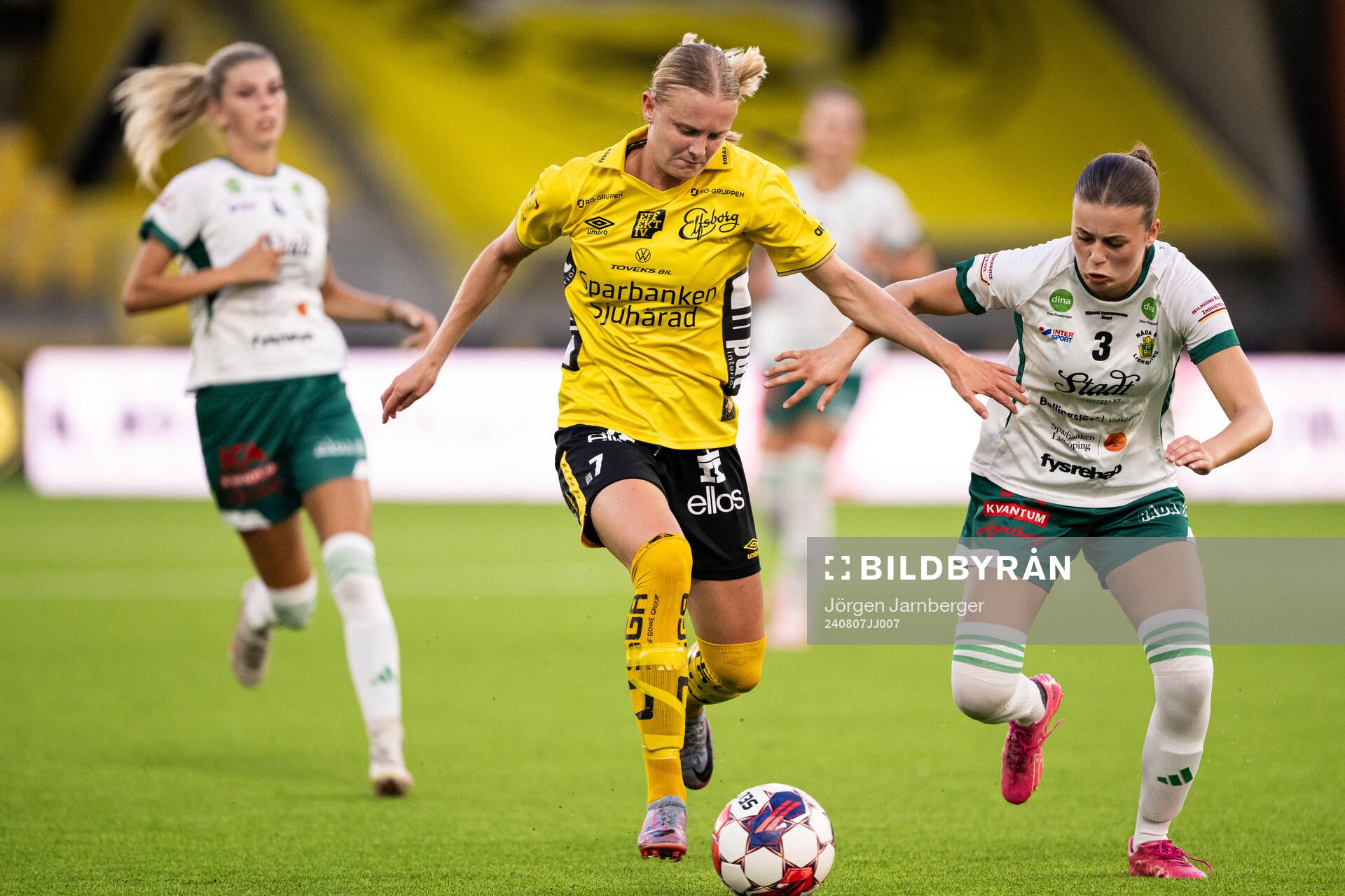 Elfsborgs Hanna Jiozon och Rådas Alva Haugland