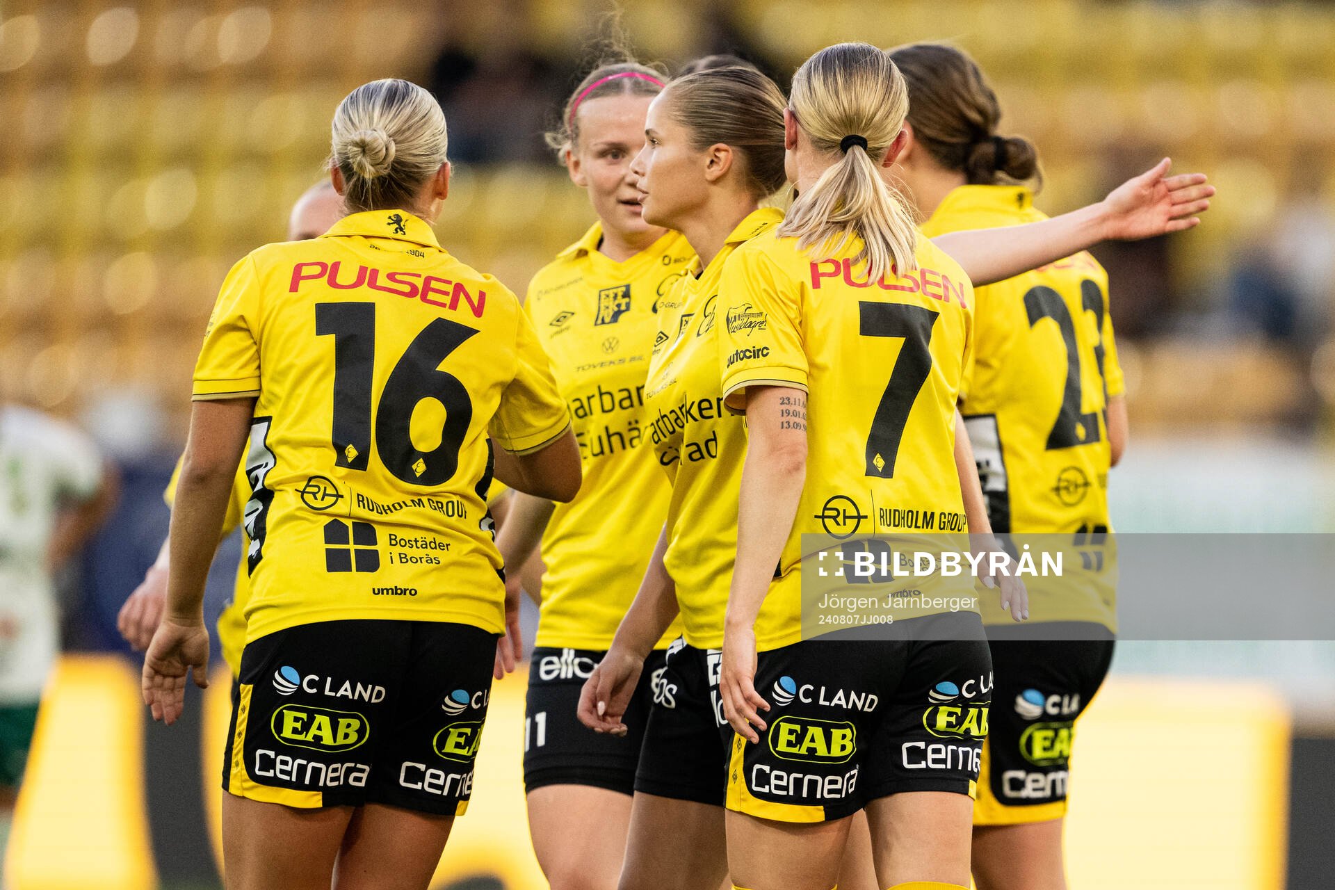 Elfsborgs spelare jublar