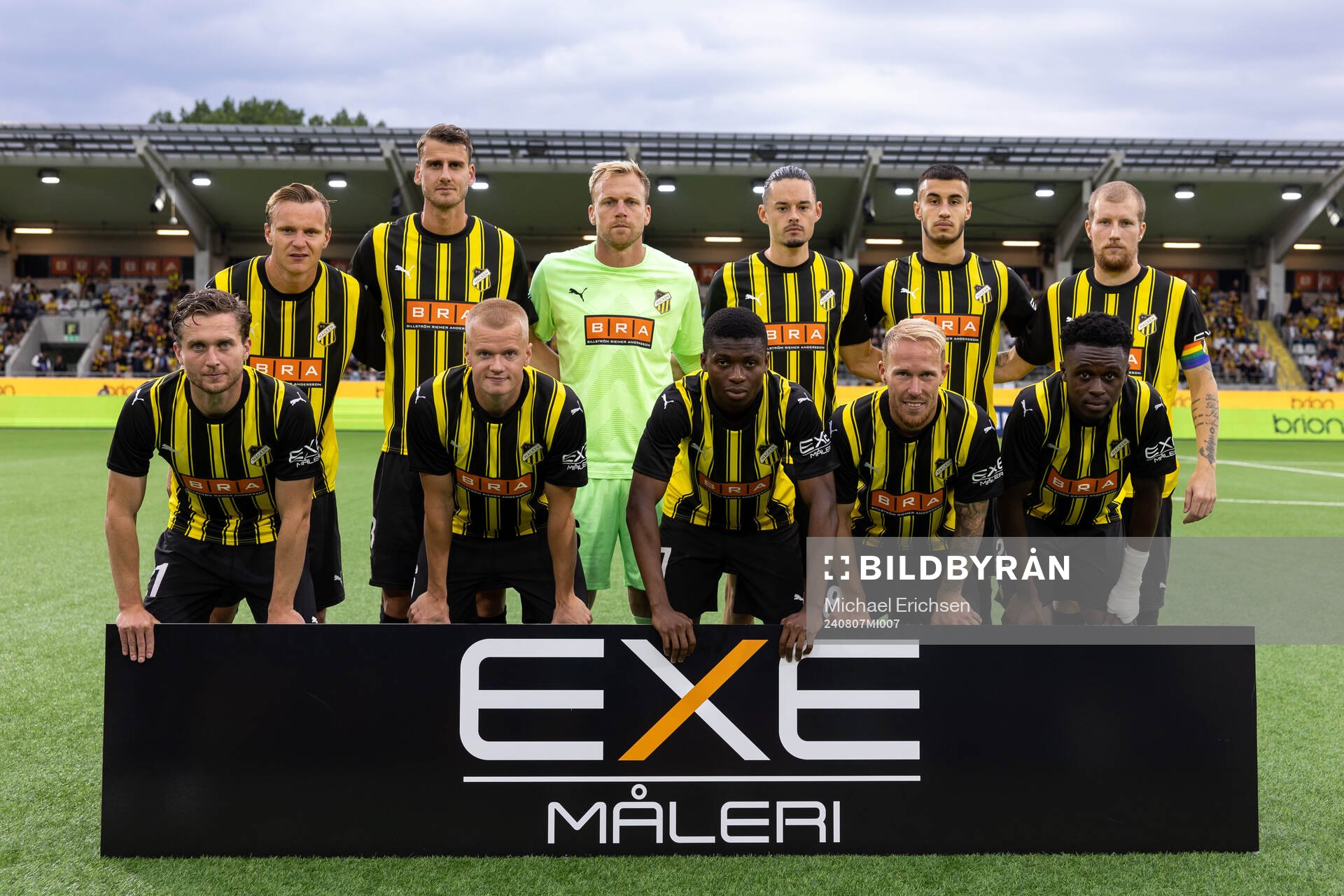 The starting eleven of Häcken
