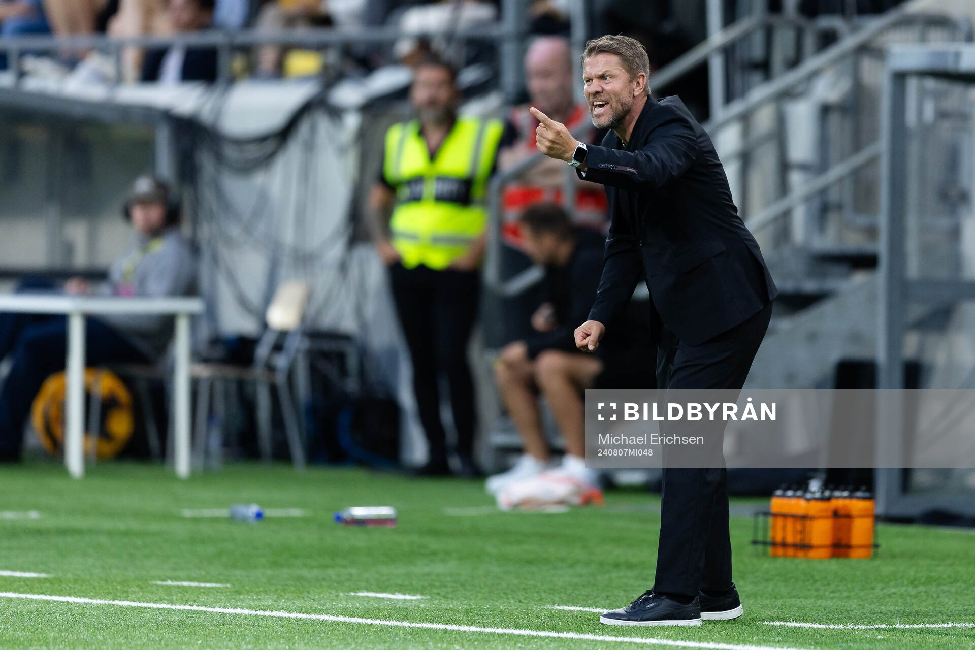 Head coach Pål Arne Johansen of Häcken