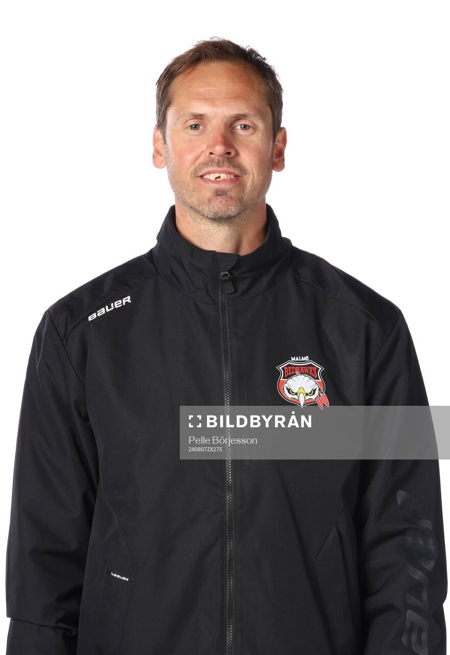 Malmö Redhawks målvaktstränare Cristopher Nihlstorp
