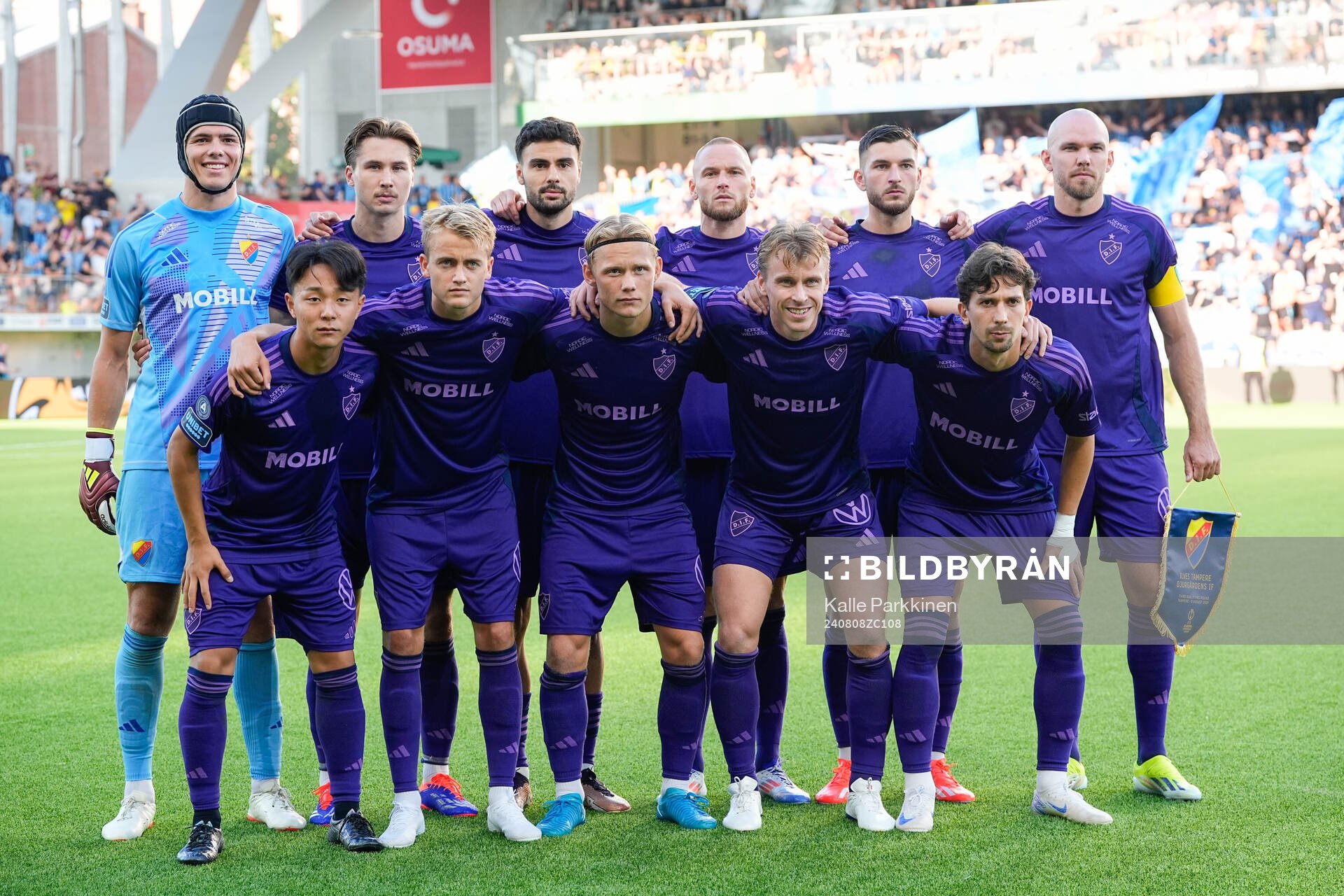 The starting eleven of Djurgården