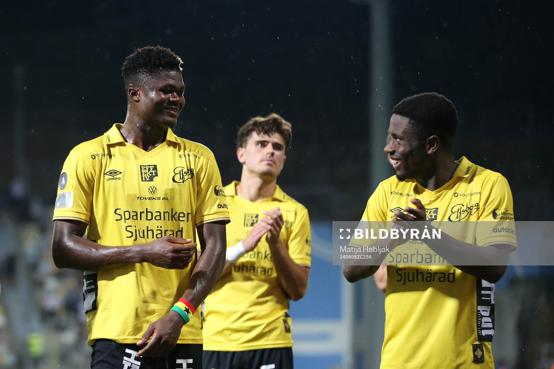 Terry Yegbe and Michael Baidoo of Elfsborg