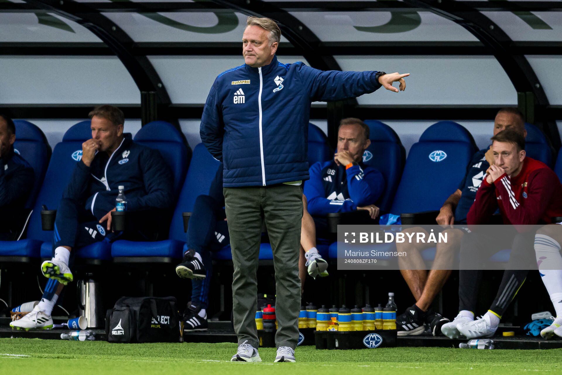 Erling Moe, head coach of Molde