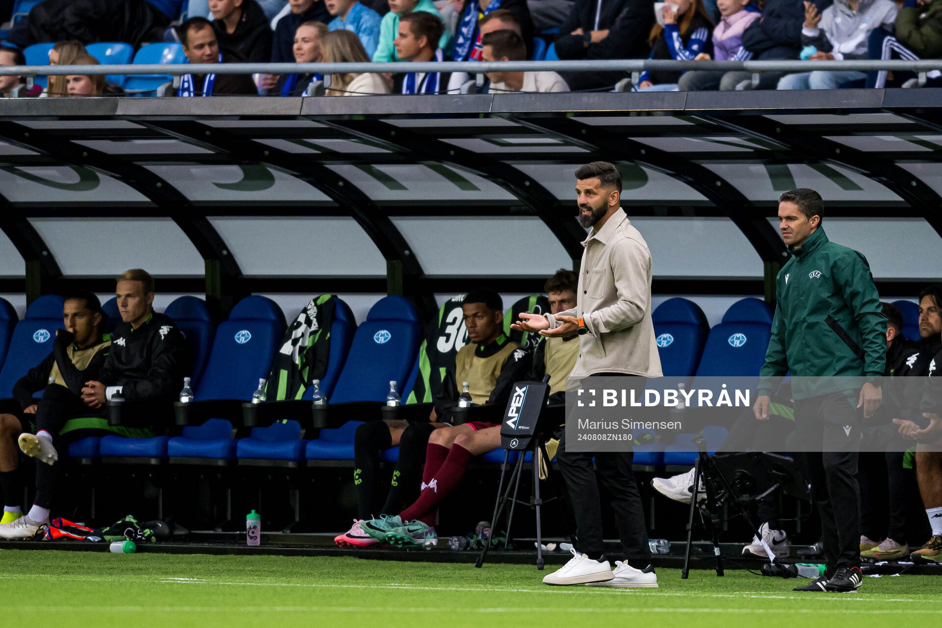 Miron Muslic, head coach of Cercle Brugge