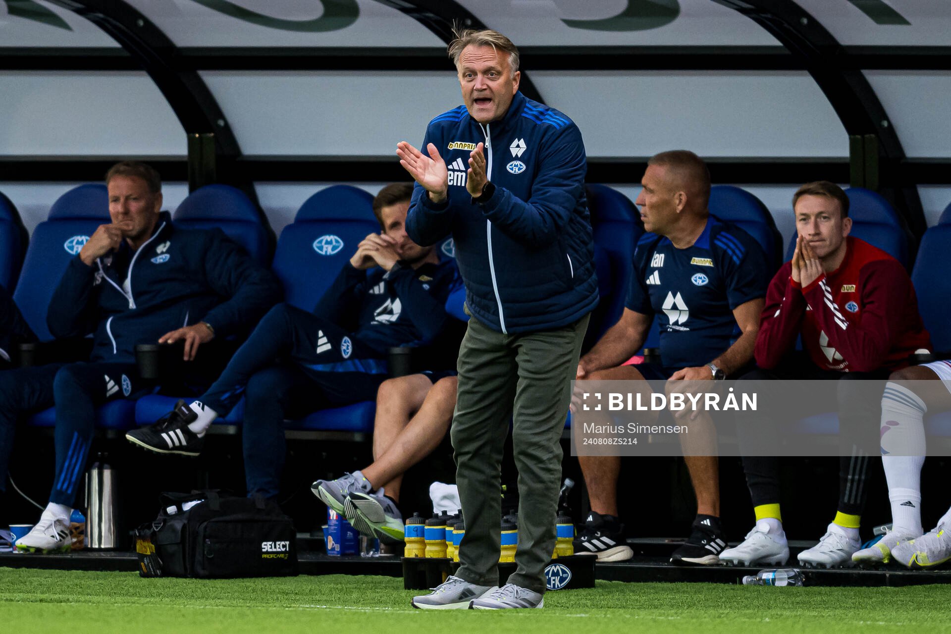 Erling Moe, head coach of Molde