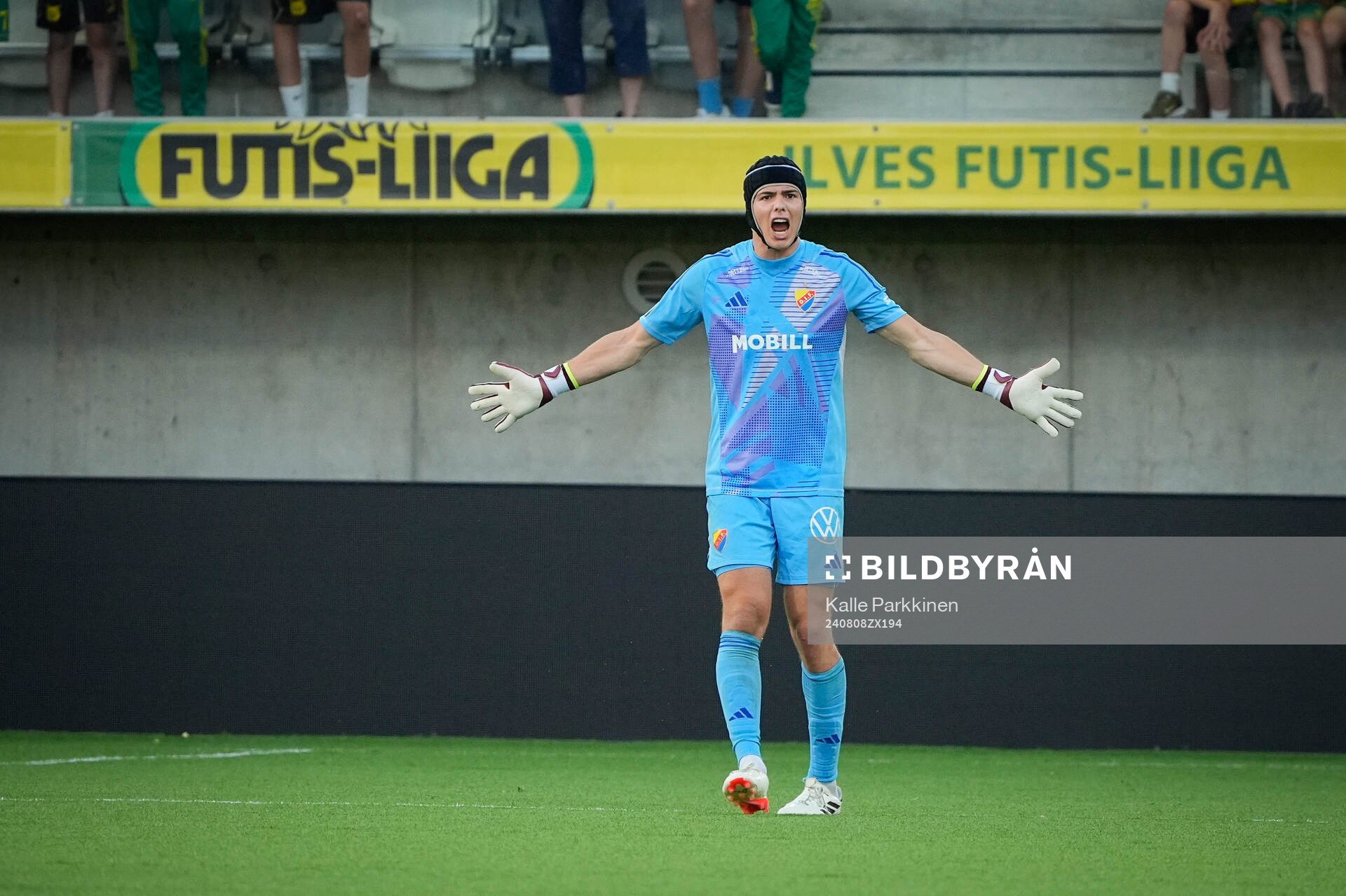 Goalkeeper Jacob Widell Zetterström of Djurgården