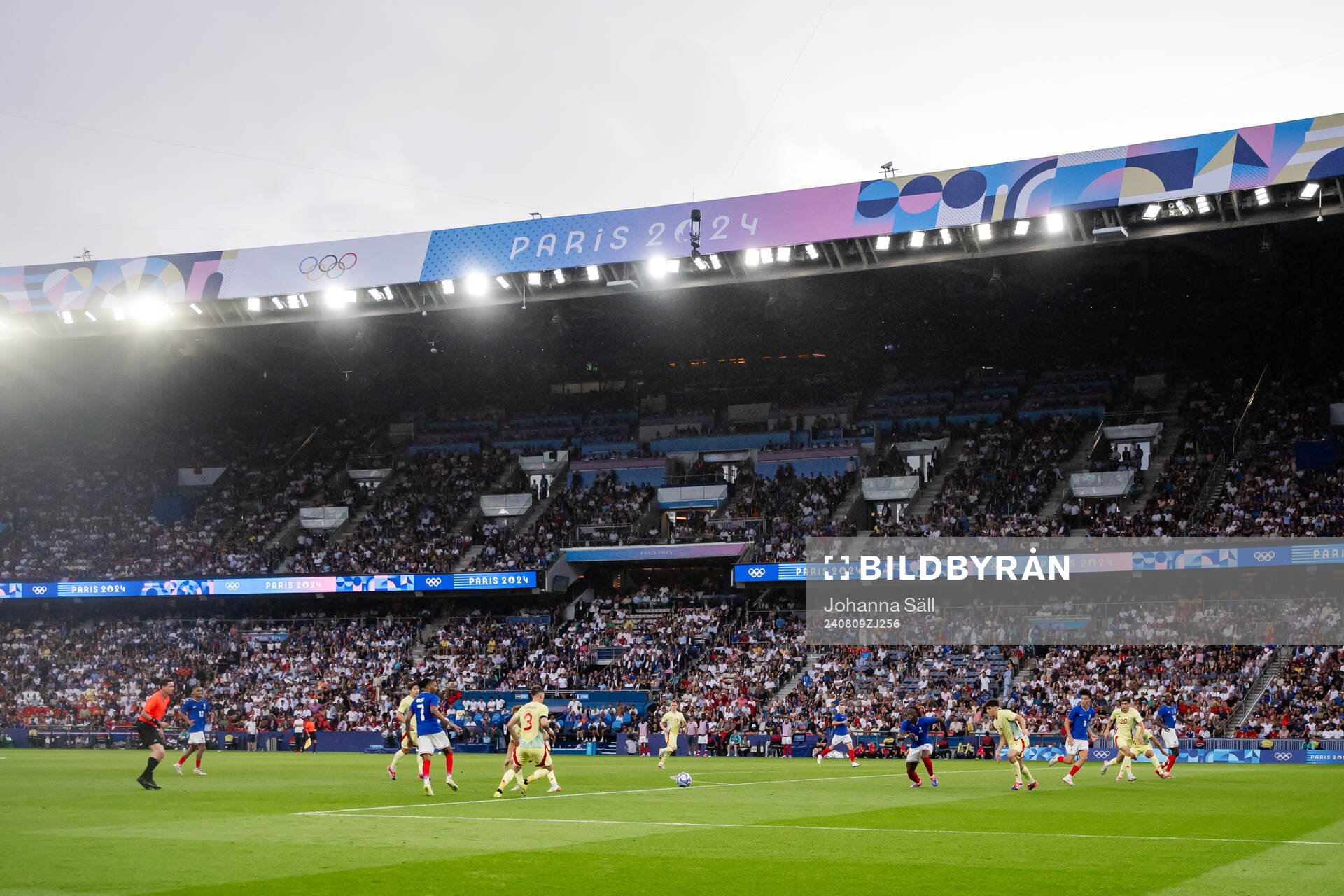 Parc des Princes in the men’s football final between