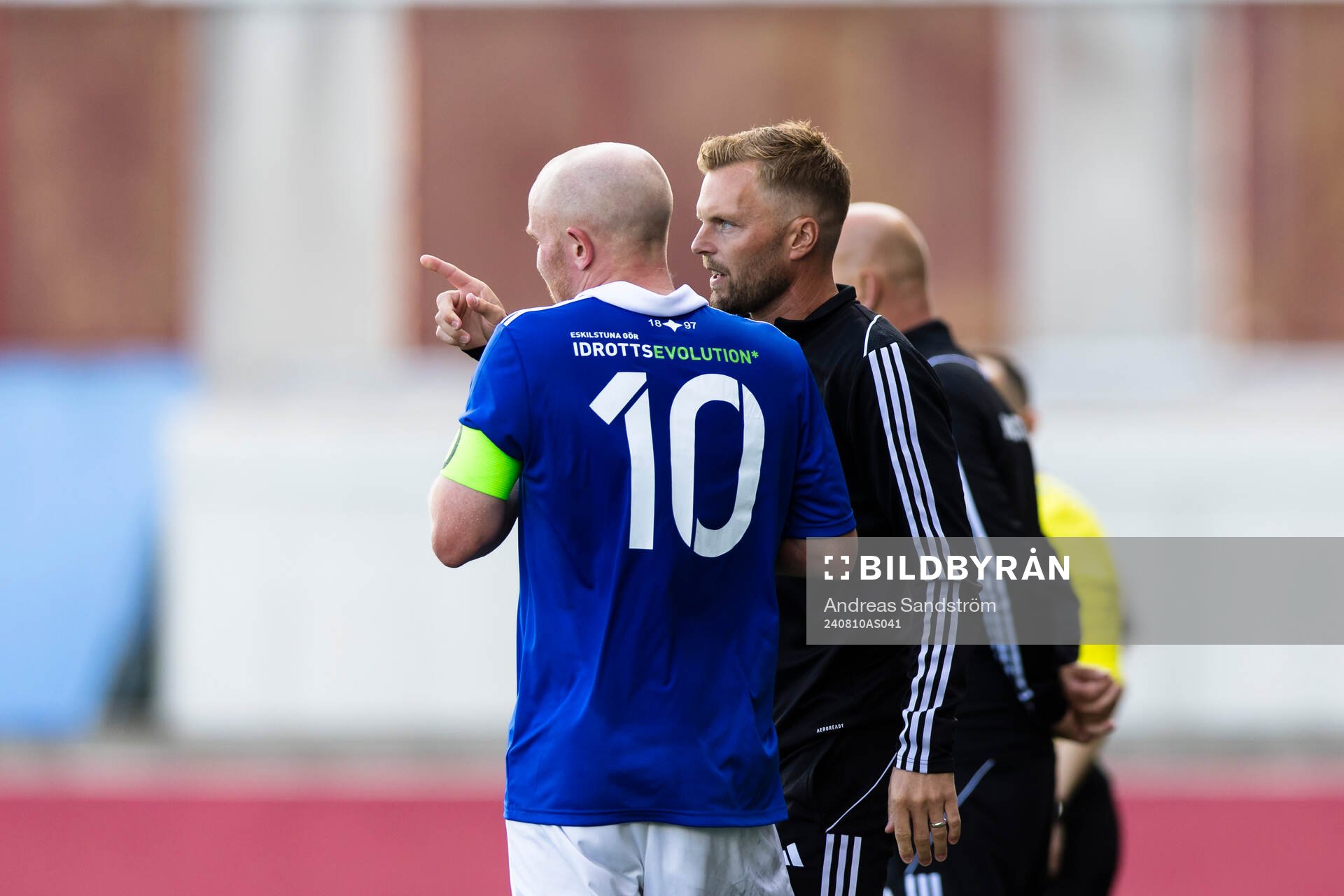 IFK Eskilstunas Sebastian Larsson, ansvarig för