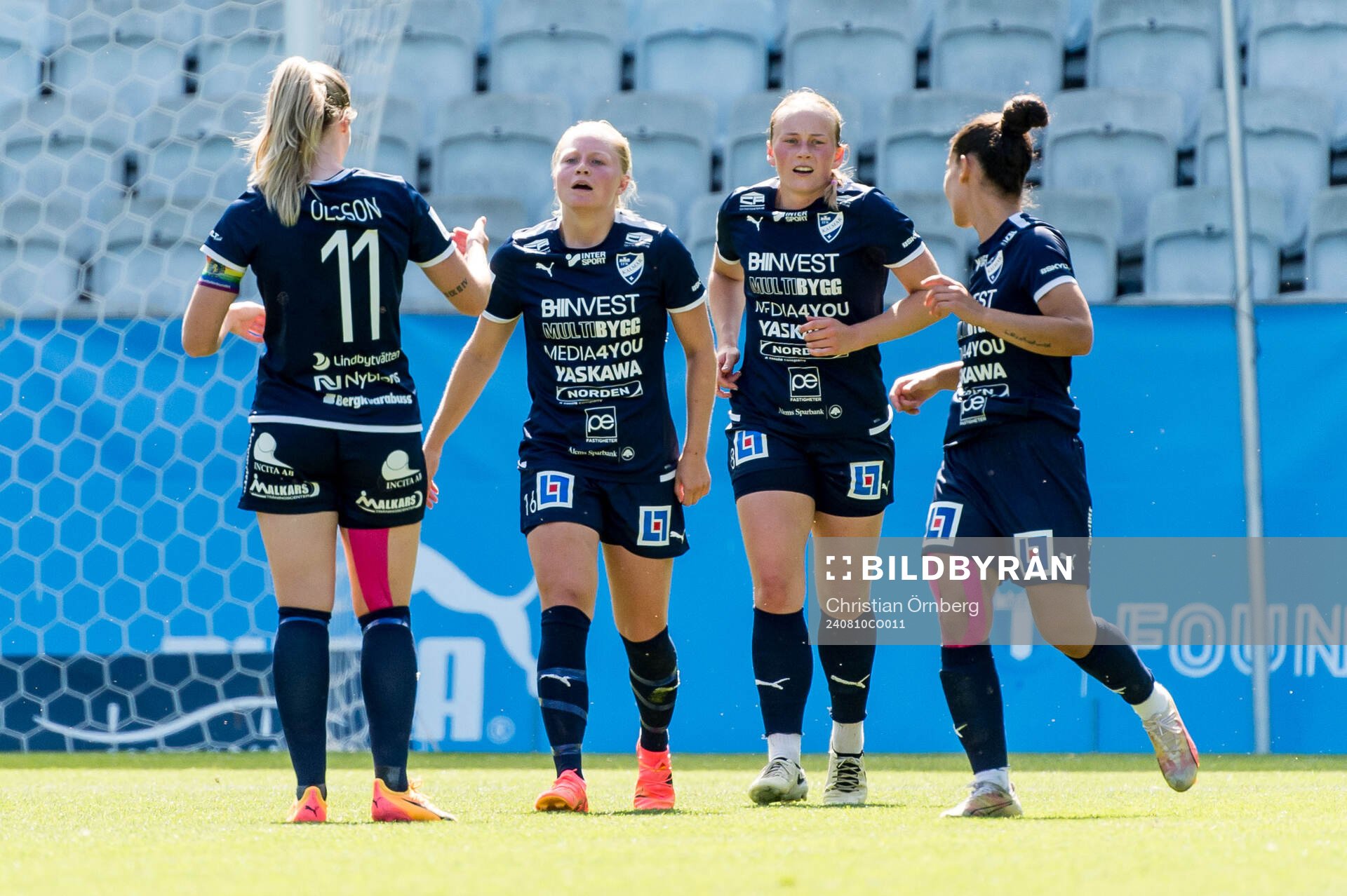 IFK Kalmars Wilma Finnman jublar