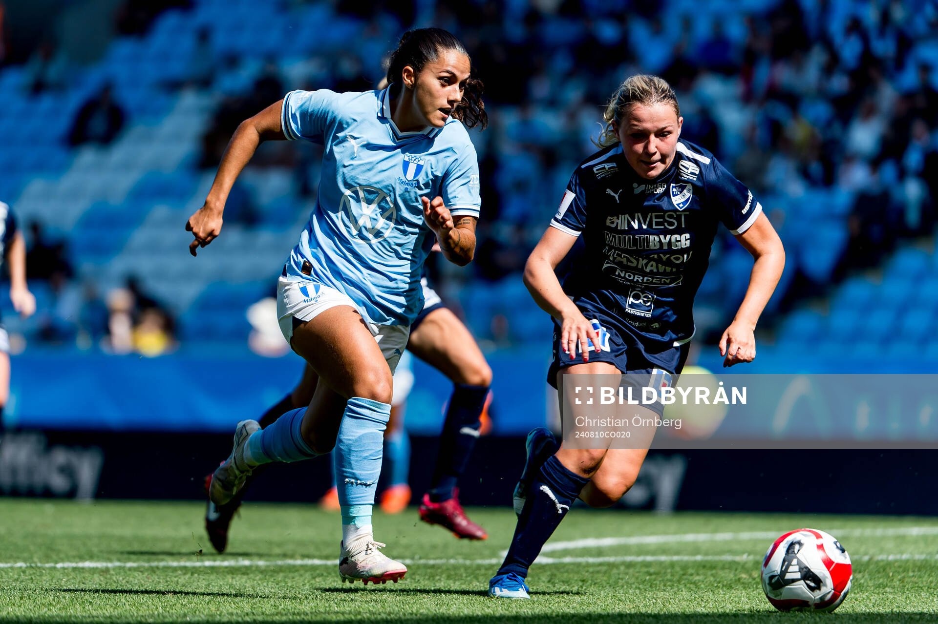 Malmö FFs Ana Mafalda Ferreira Barboz och IFK Kalmars