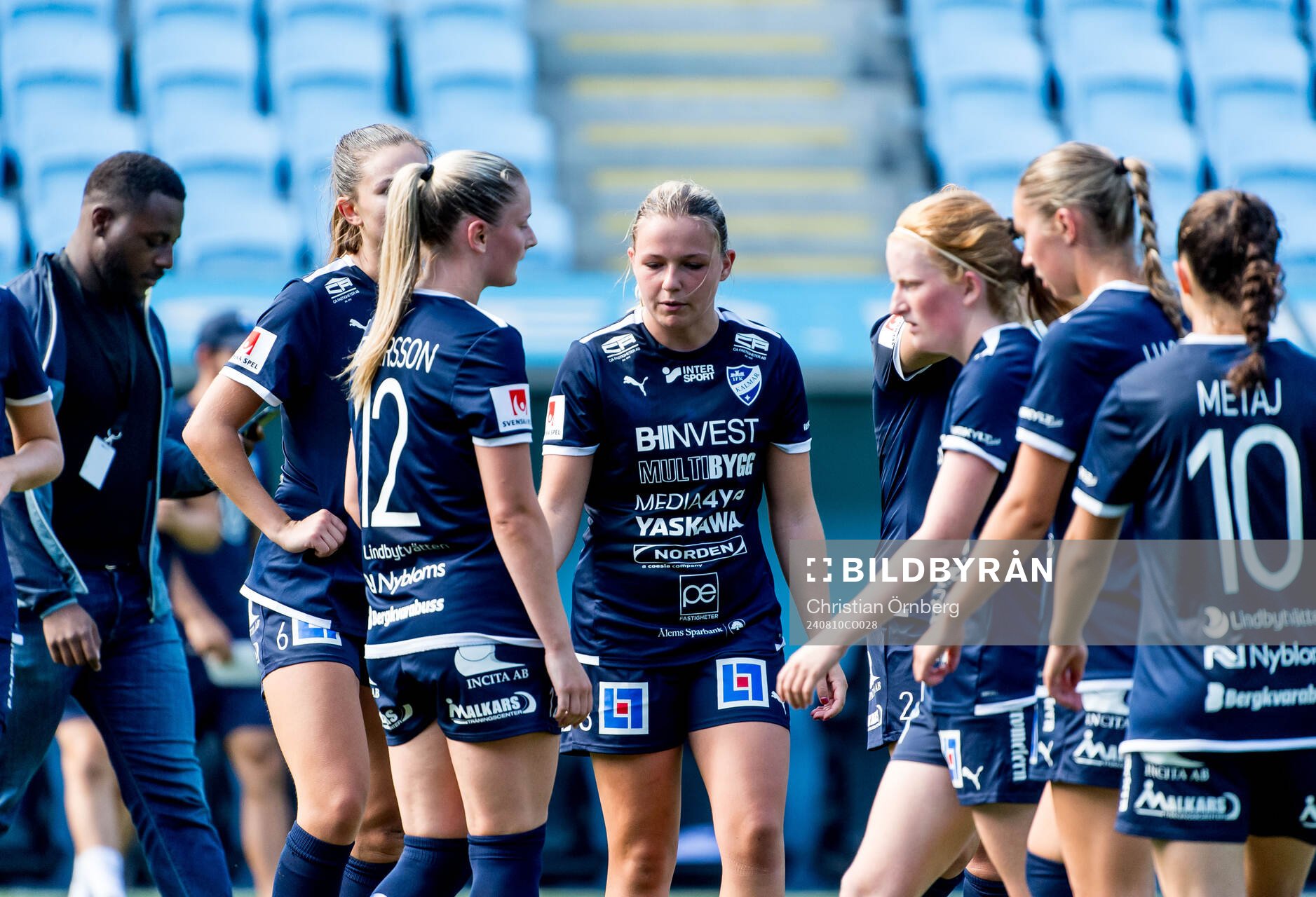 IFK Kalmars spelare deppar