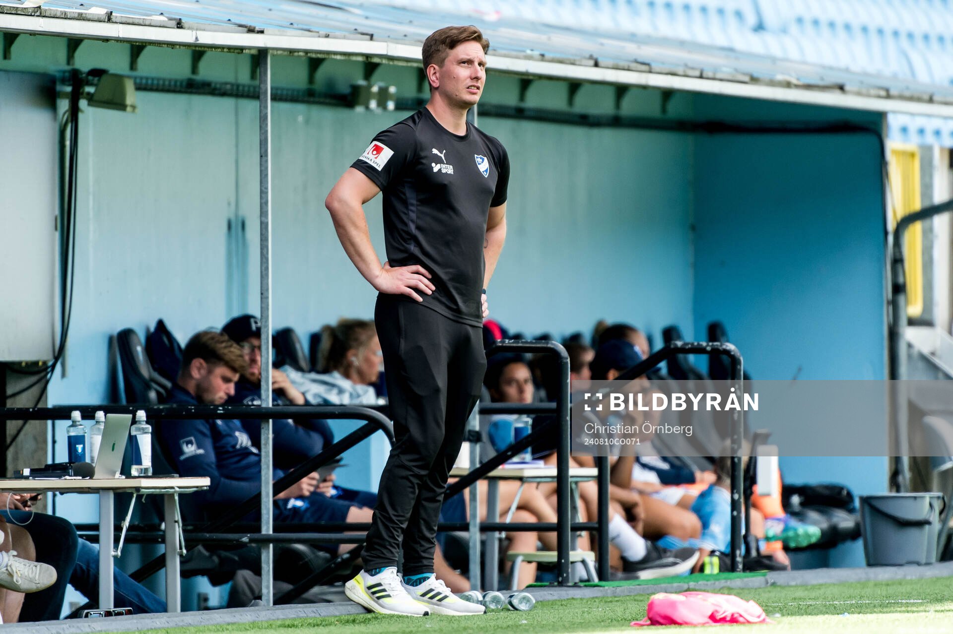 IFK Kalmars tränare Zacharias Svensson