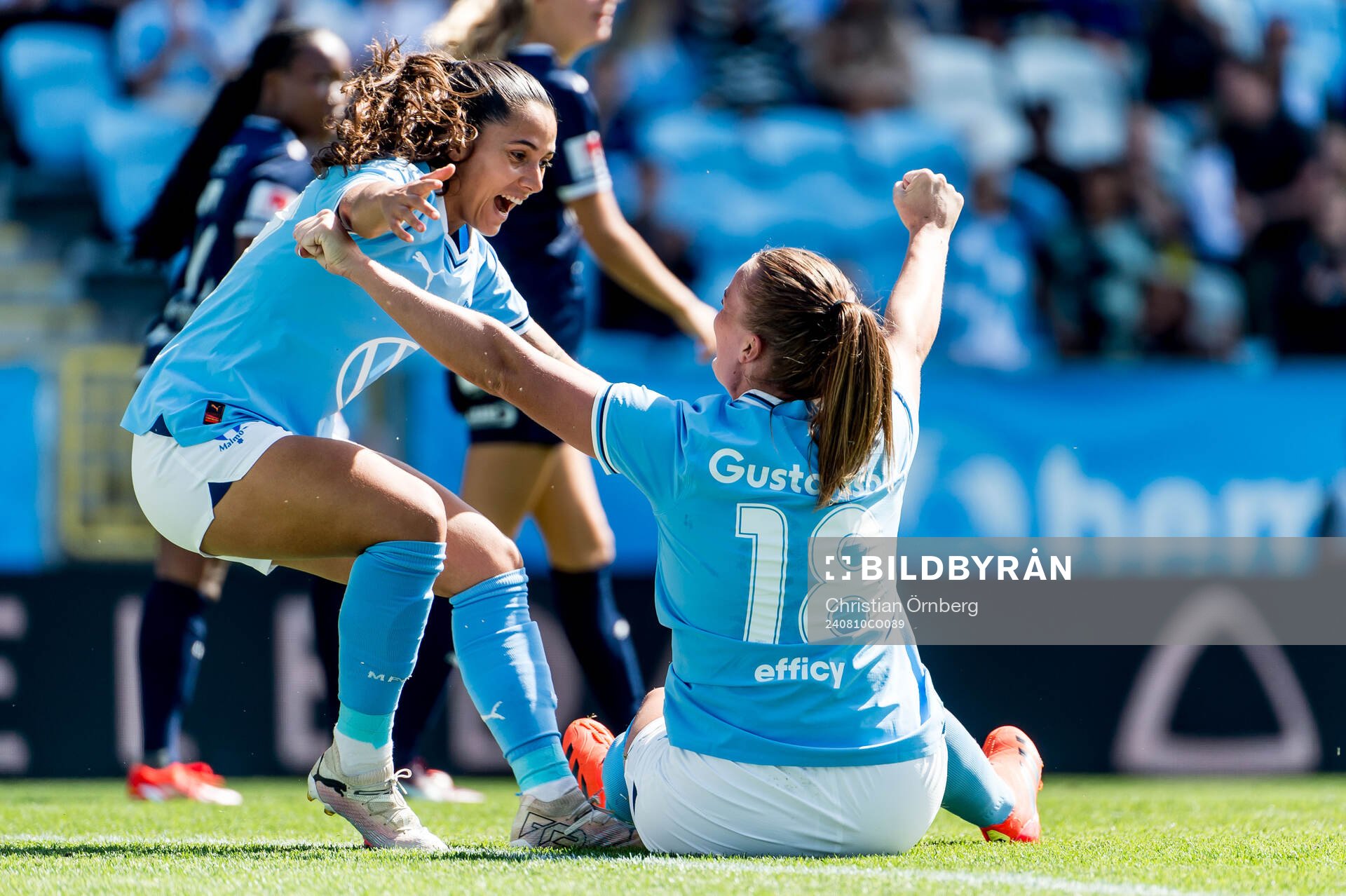 Malmö FFs Ana Mafalda Ferreira Barboz och Lovisa