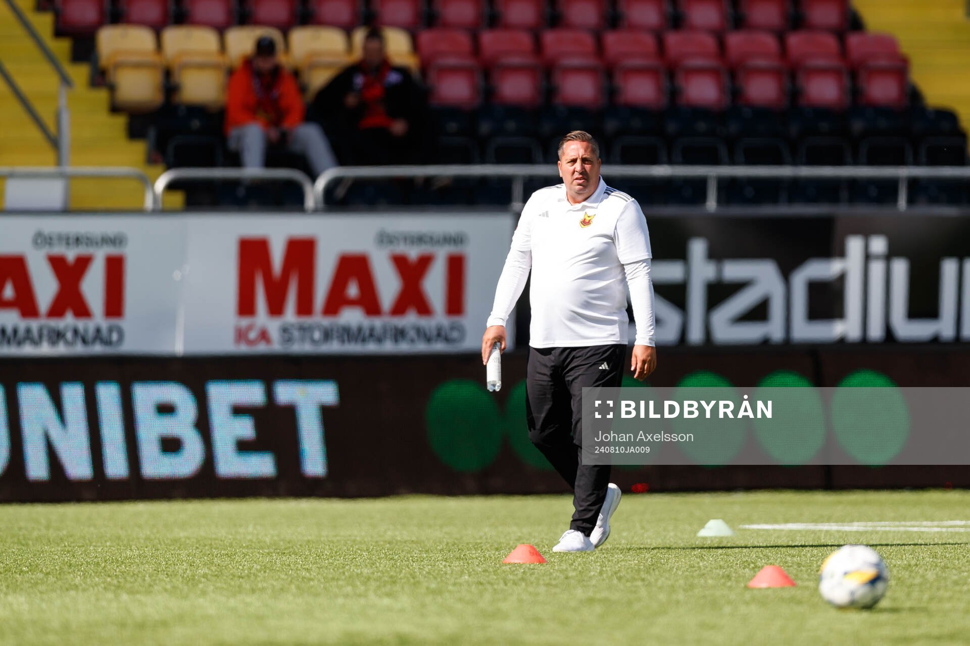 Östersunds tränare Magnus Powell