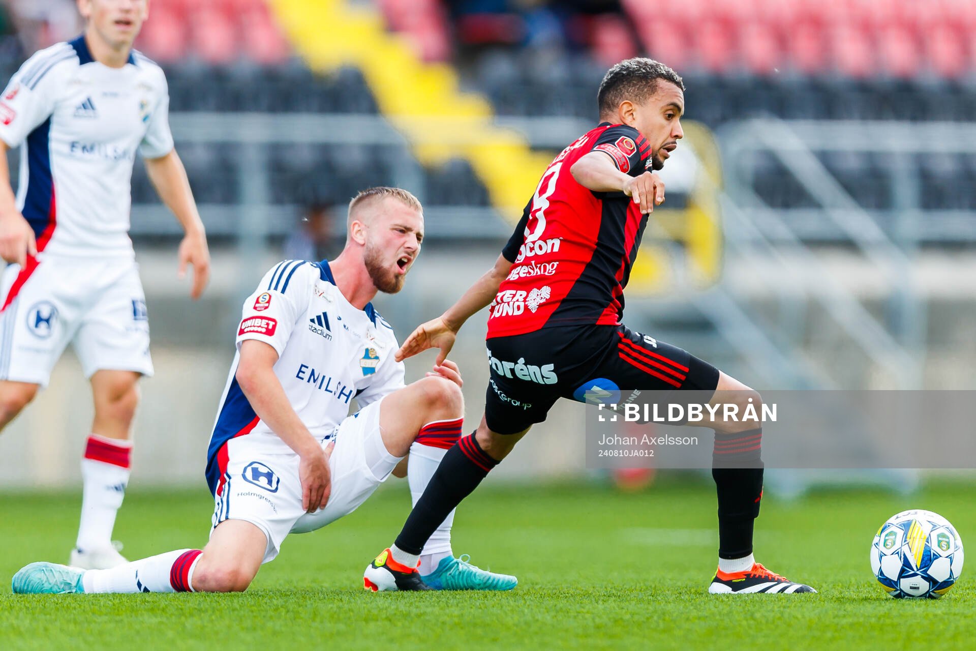 Östersunds Erick Brendon Pinheiro Da Silva och Östers