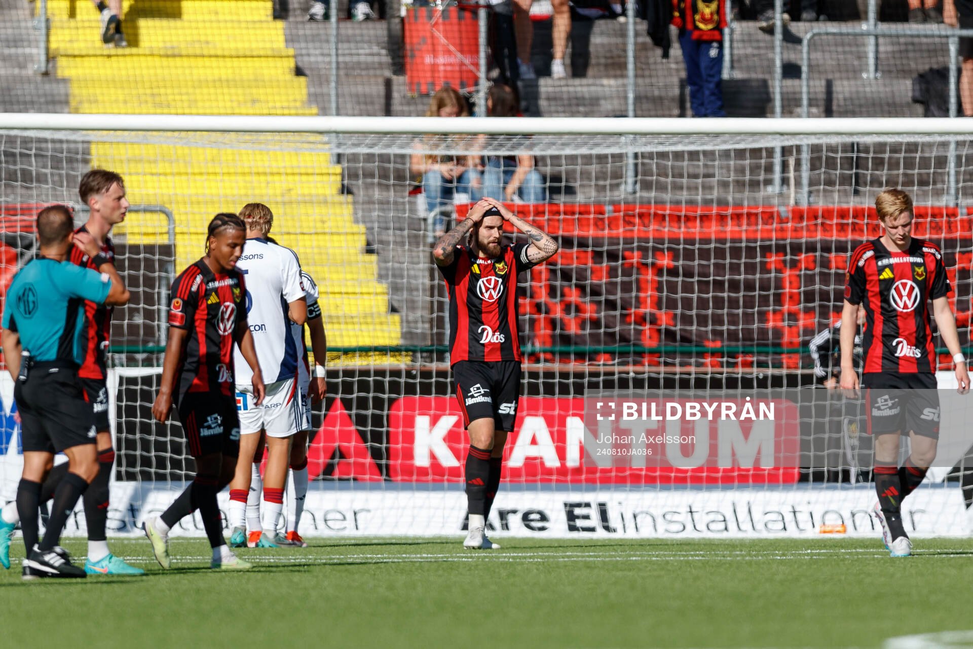 Östersunds Ali Suljic deppar