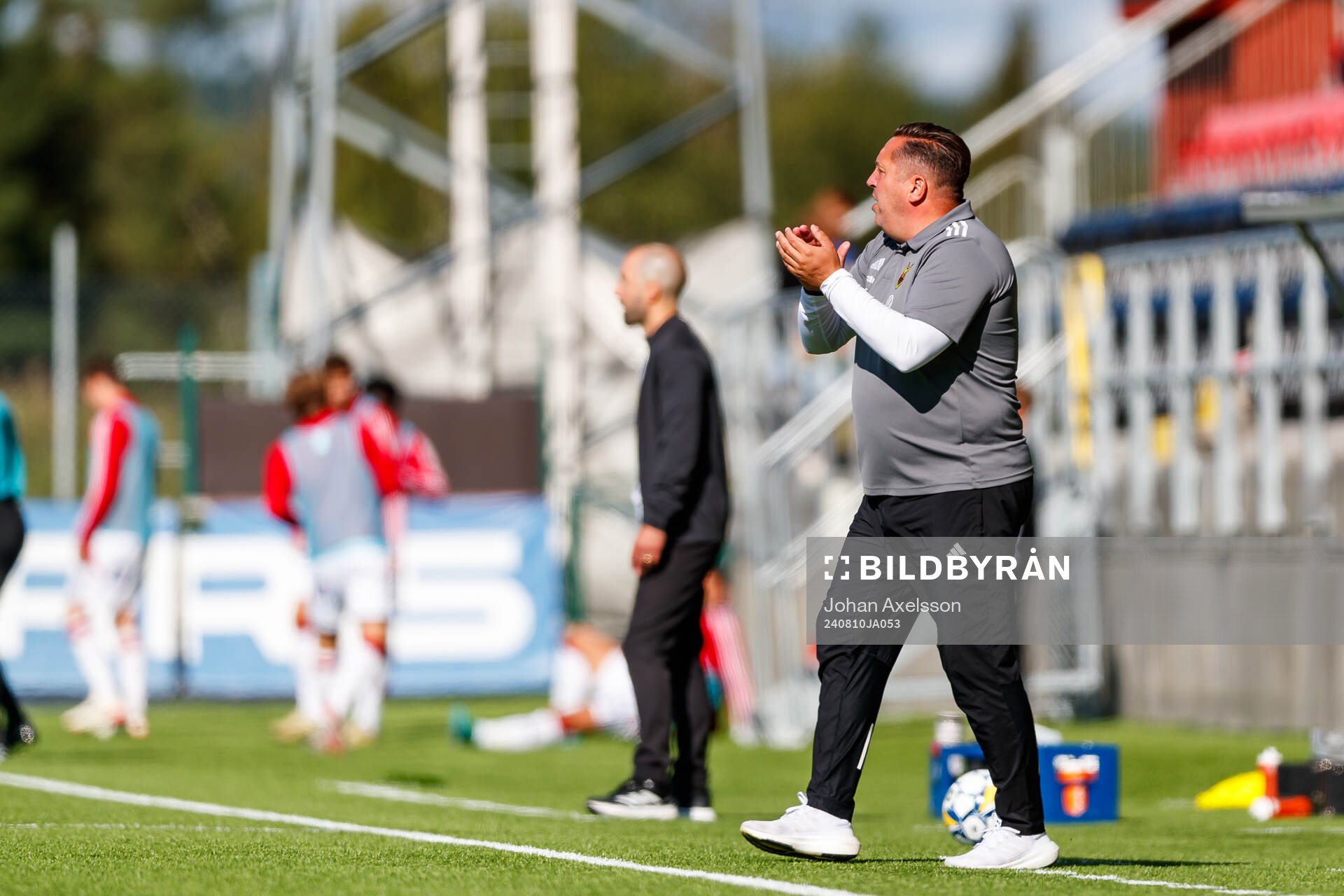 Östersunds tränare Magnus Powell