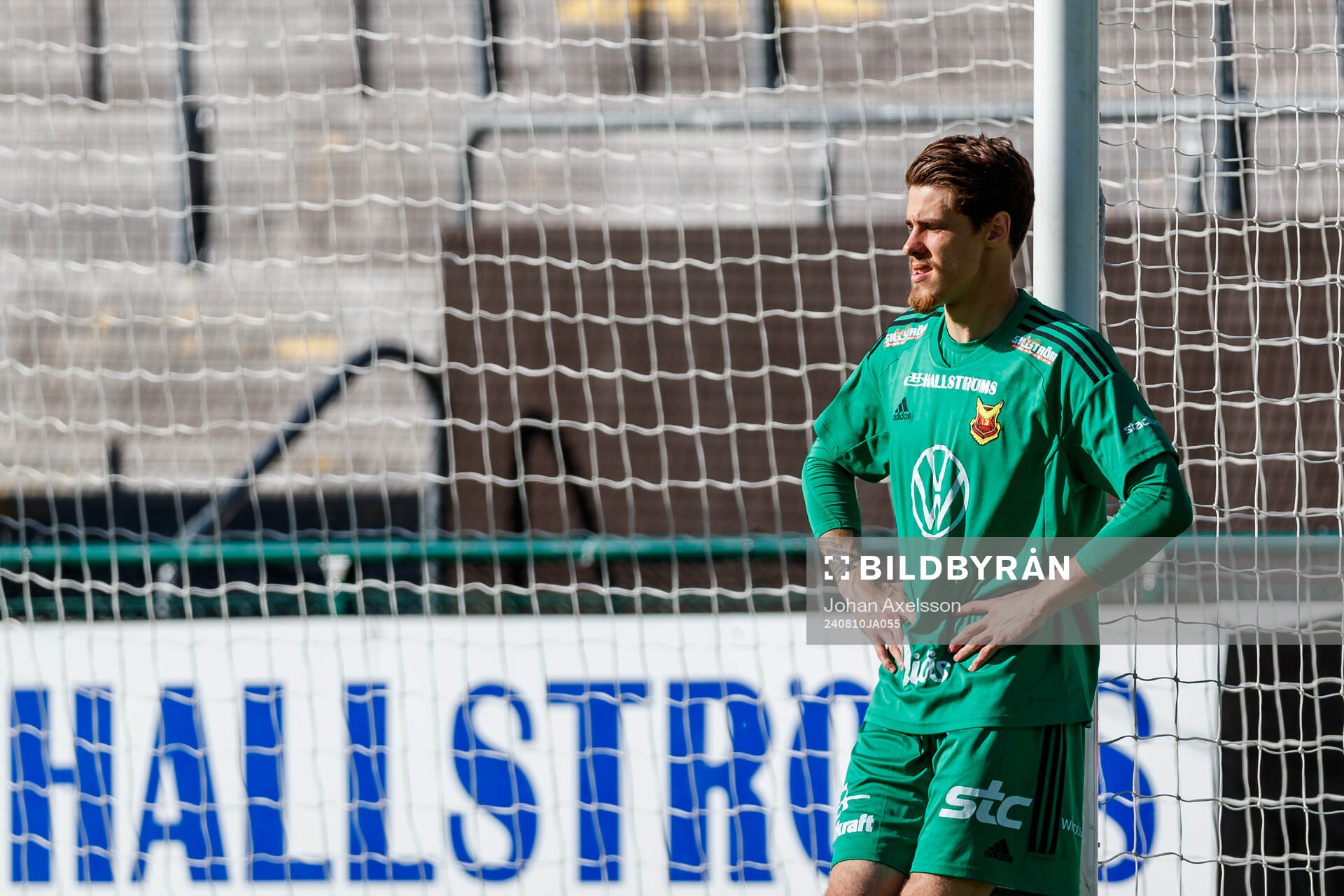 Östersunds målvakt Adam Benediktsson