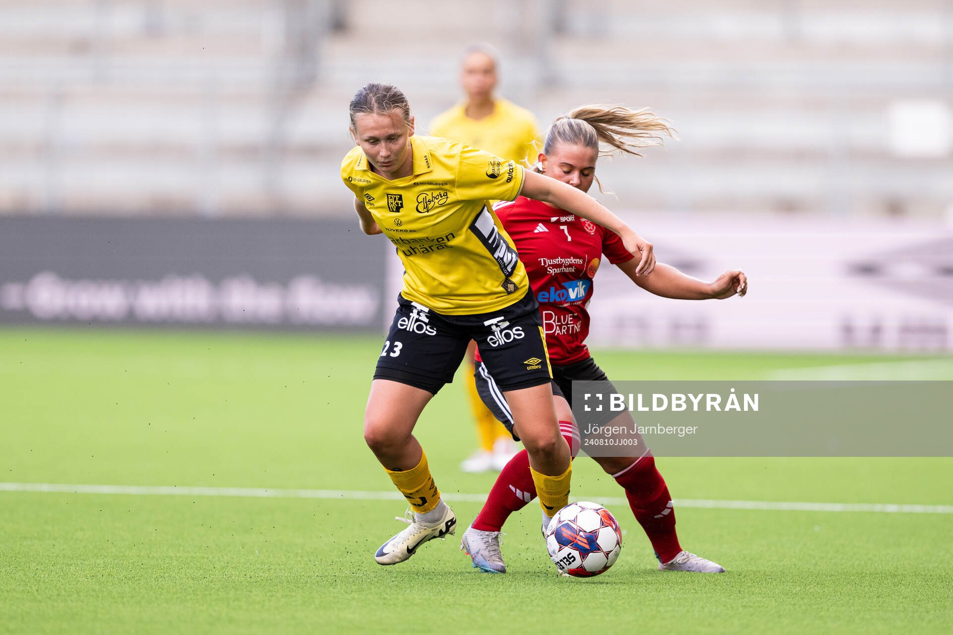 Elfsborgs Ellen Nilsson och Tjust IFs Fannie Stenström
