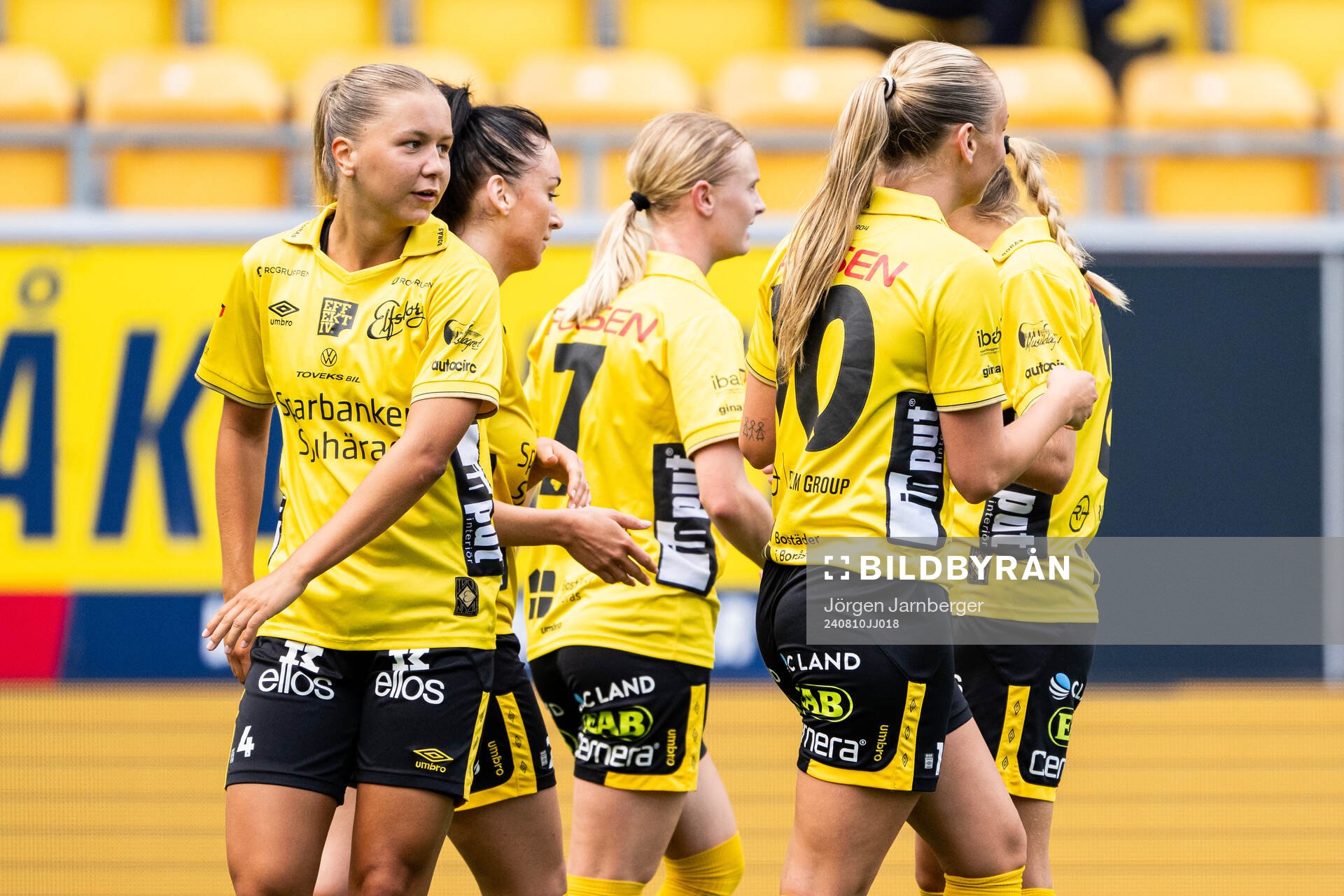 Elfsborgs spelare jublar