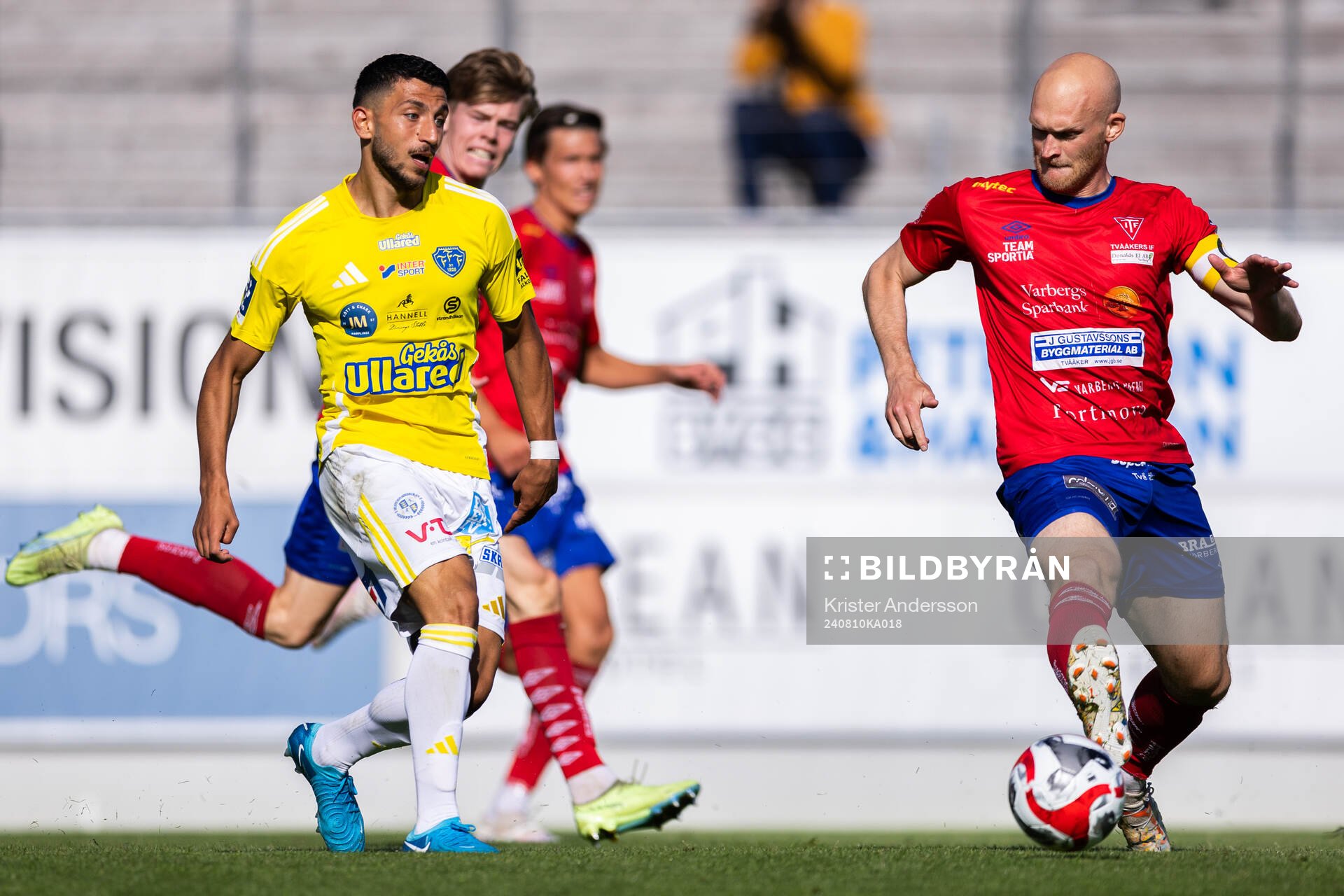 Falkenbergs Leonardo Farah Shahin och Tvååkers Viktor