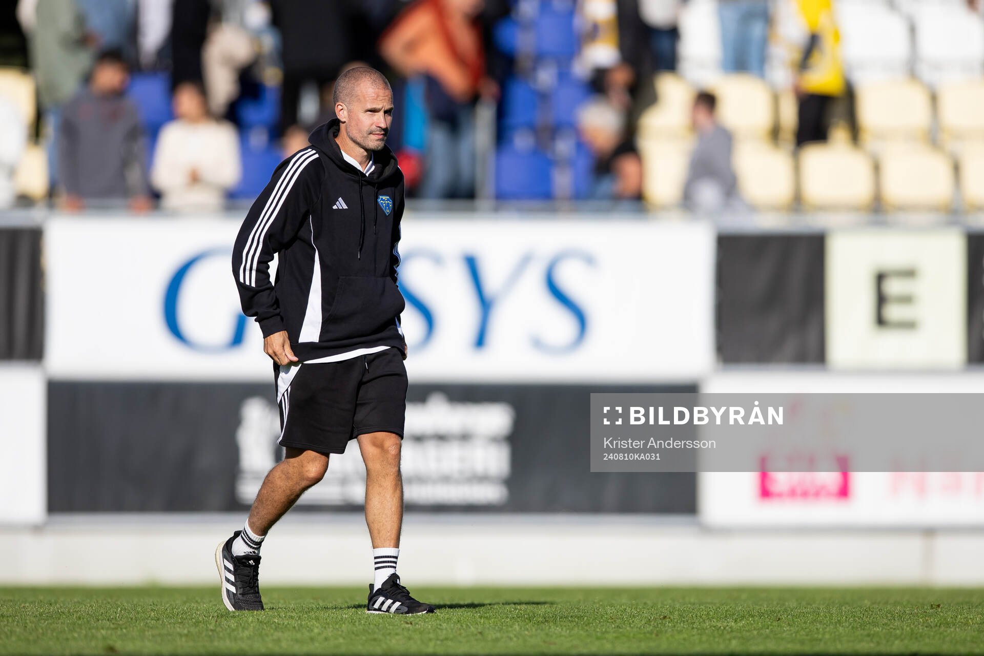 Falkenbergs tränare Christoffer Andersson