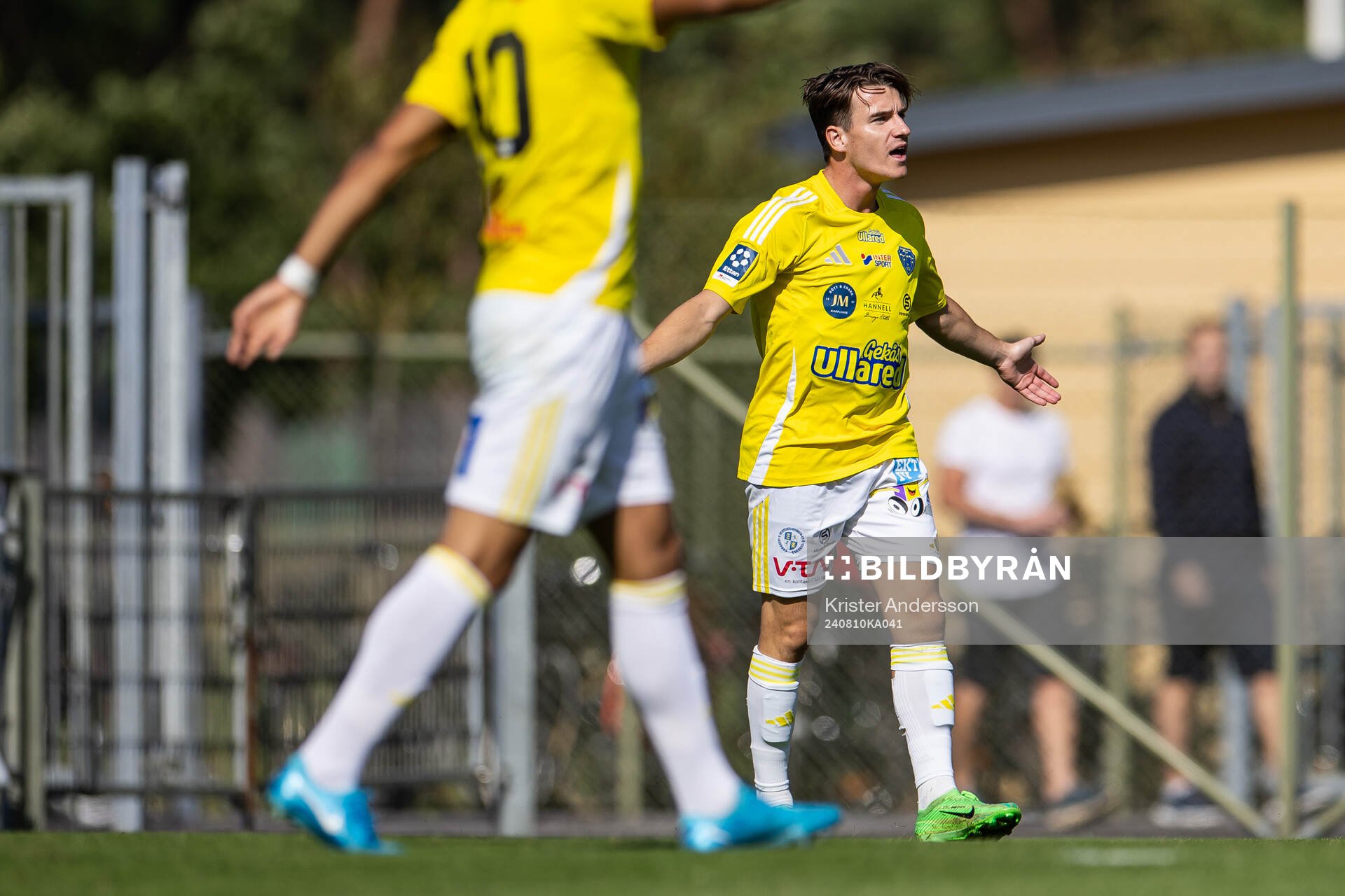 Falkenbergs Oskar Lindberg reagerar
