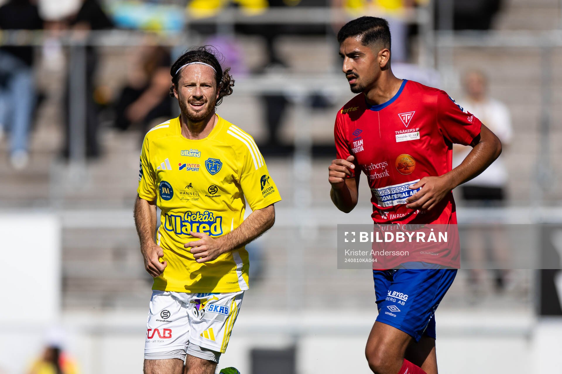 Falkenbergs Rasmus Andersson och Tvååkers Mohammad Ahmadi