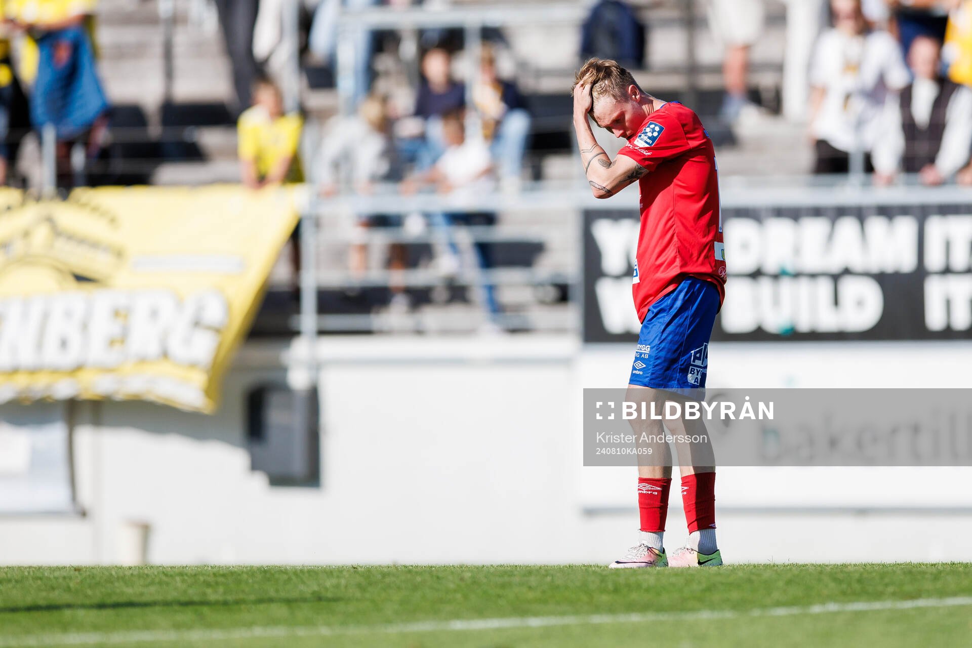 Tvååkers Oliver Brynéus deppar