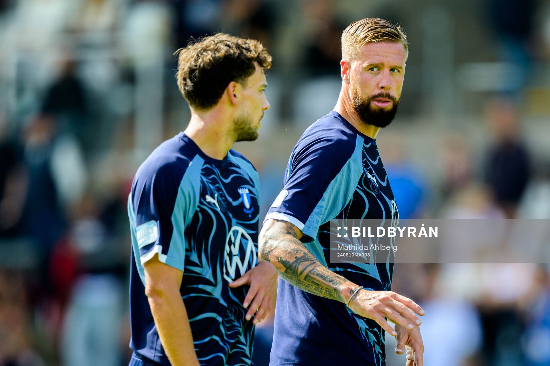 Malmö FFs Colin Rösler och Pontus Jansson