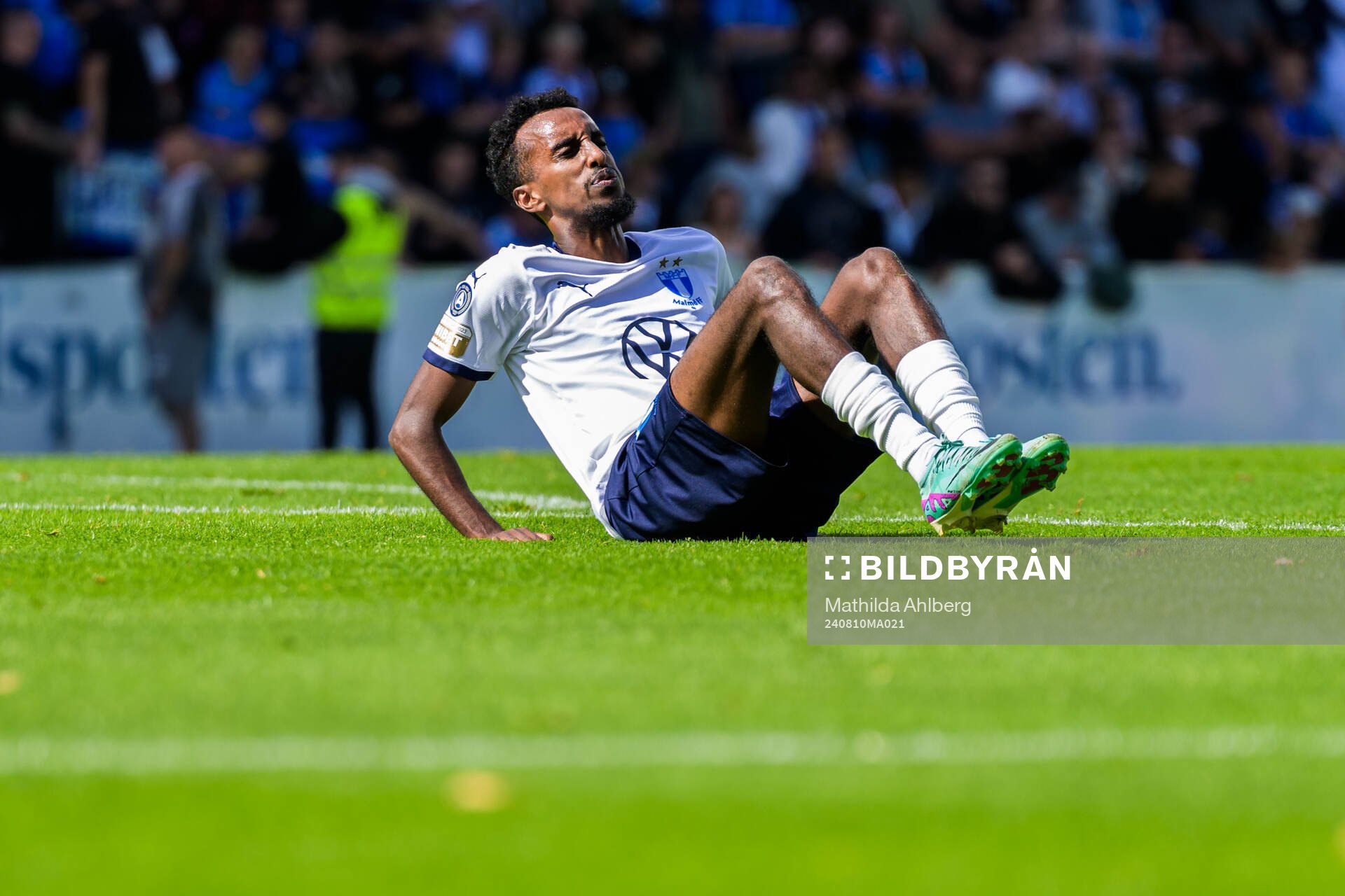 Malmö FFs Taha Ali har ont