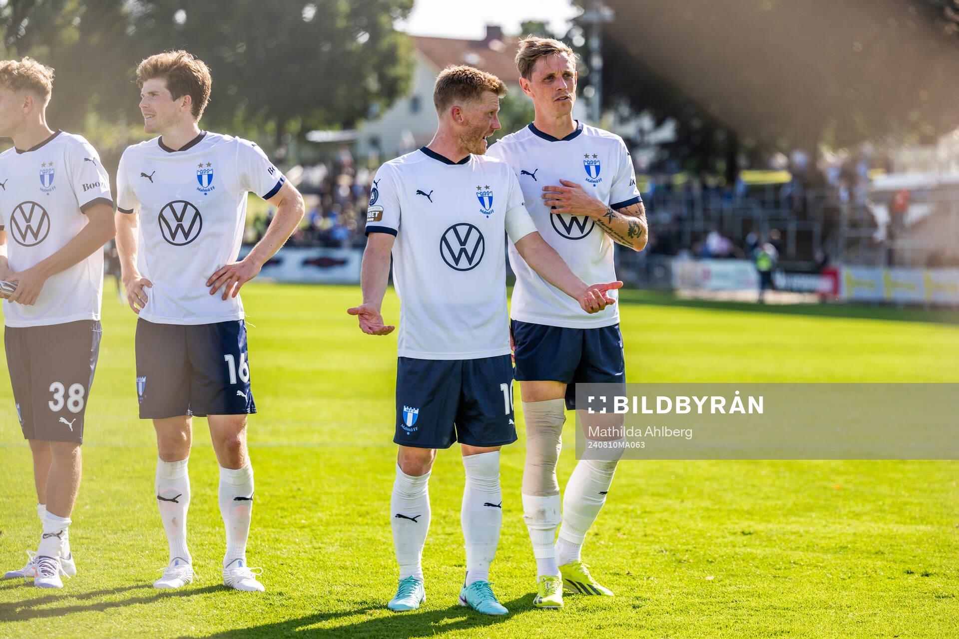 Malmö FFs Anders Christiansen och Søren Rieks jublar