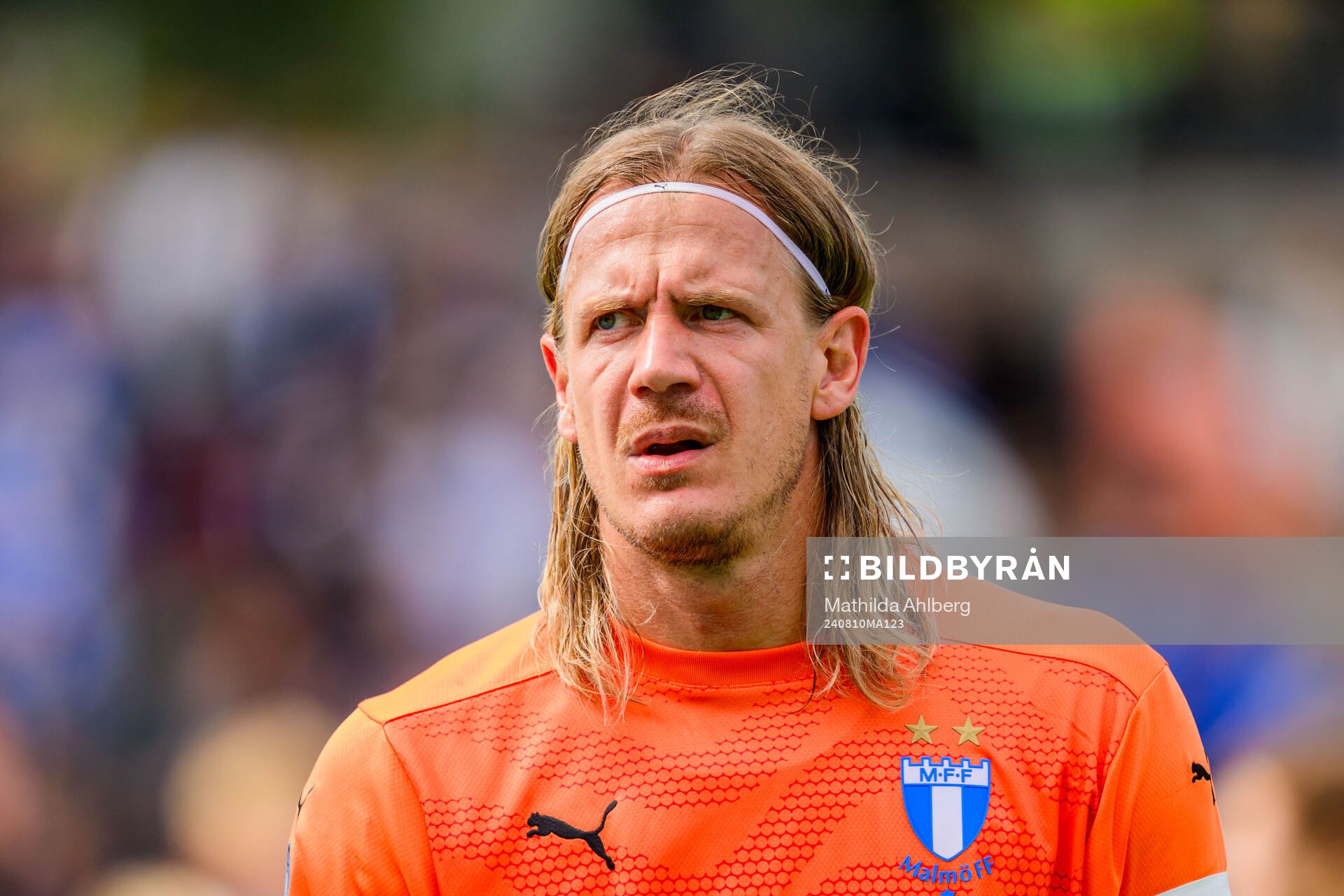Malmö FFs målvakt Johan Dahlin