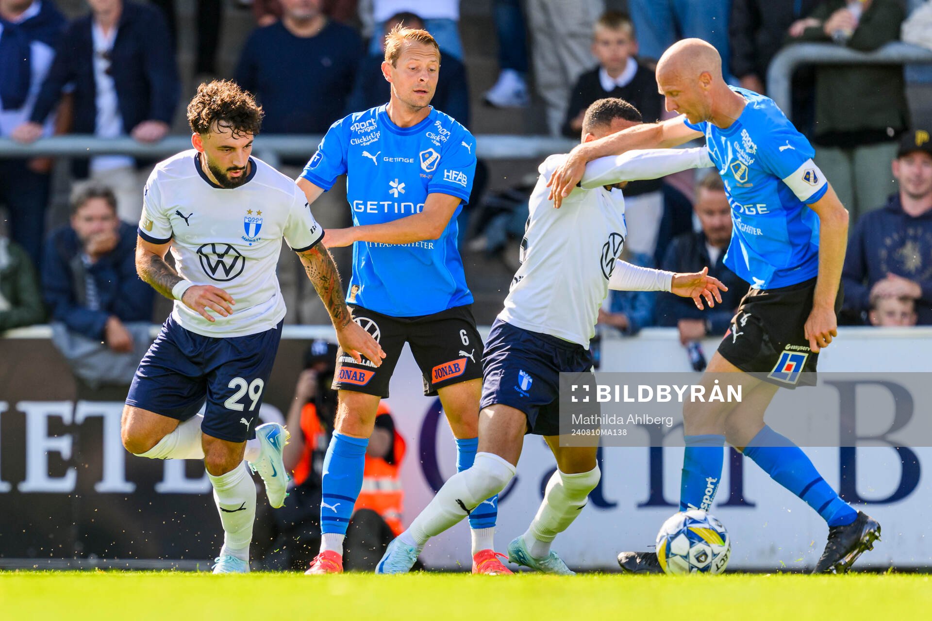 Malmö FFs Sead Haksabanovic och Martin Olsson