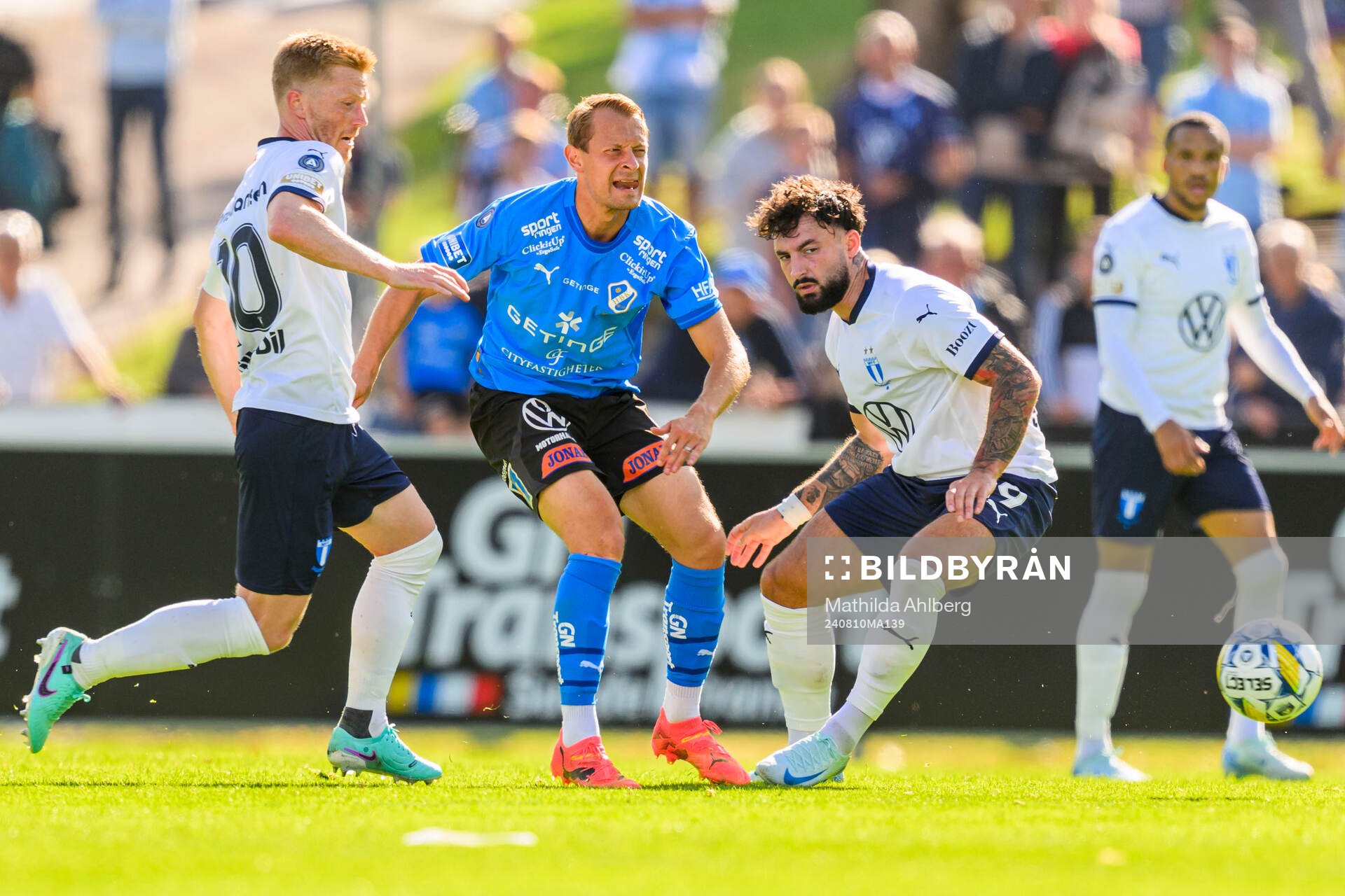 Malmö FFs Anders Christiansen och Sead Haksabanovic och
