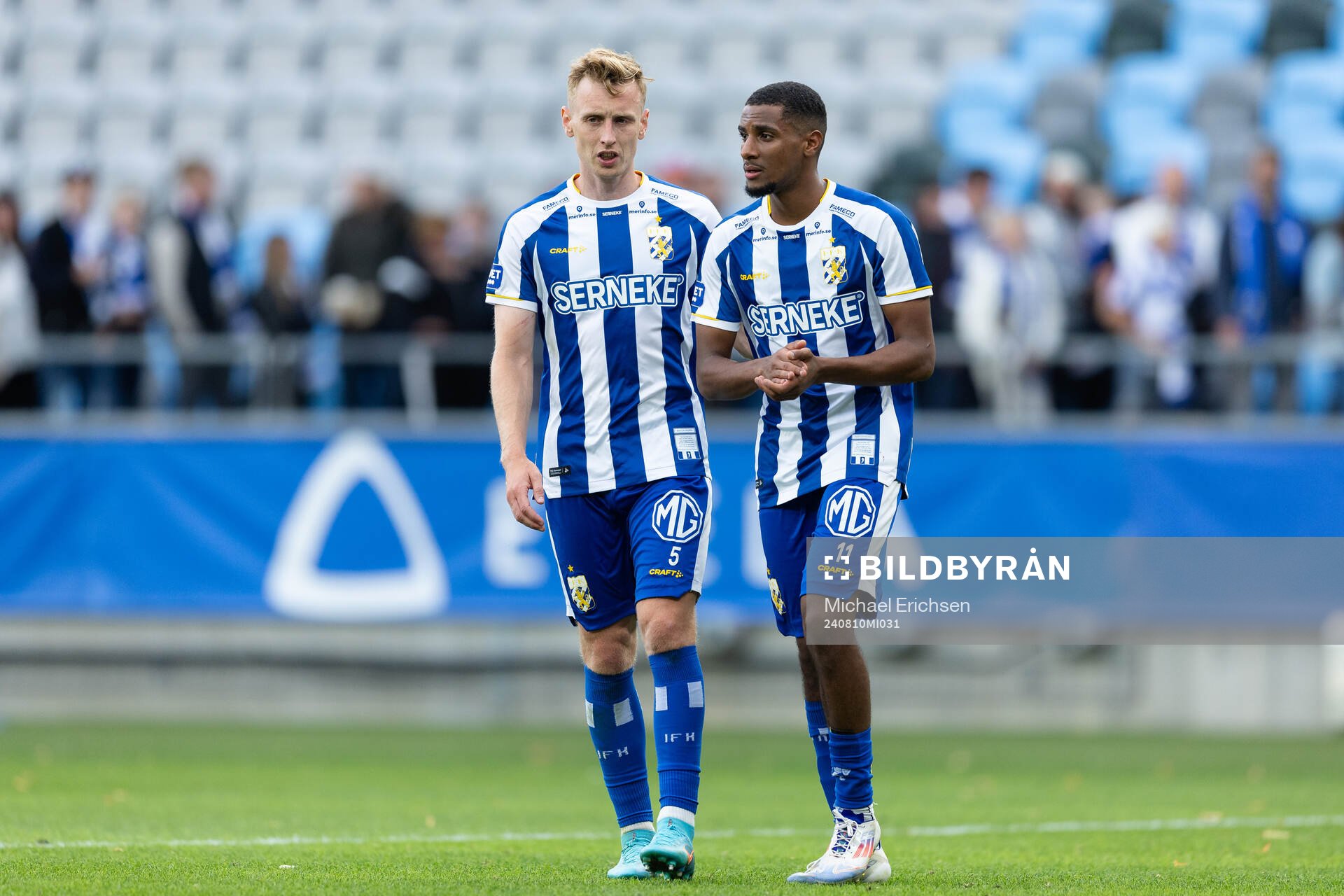 IFK Göteborgs Sebastian Ohlsson och Paulos Abraham