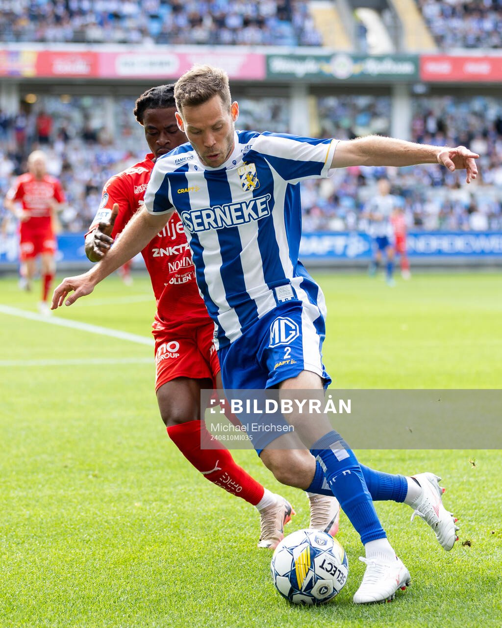 Värnamos Frank Junior Adjei och IFK Göteborgs Emil