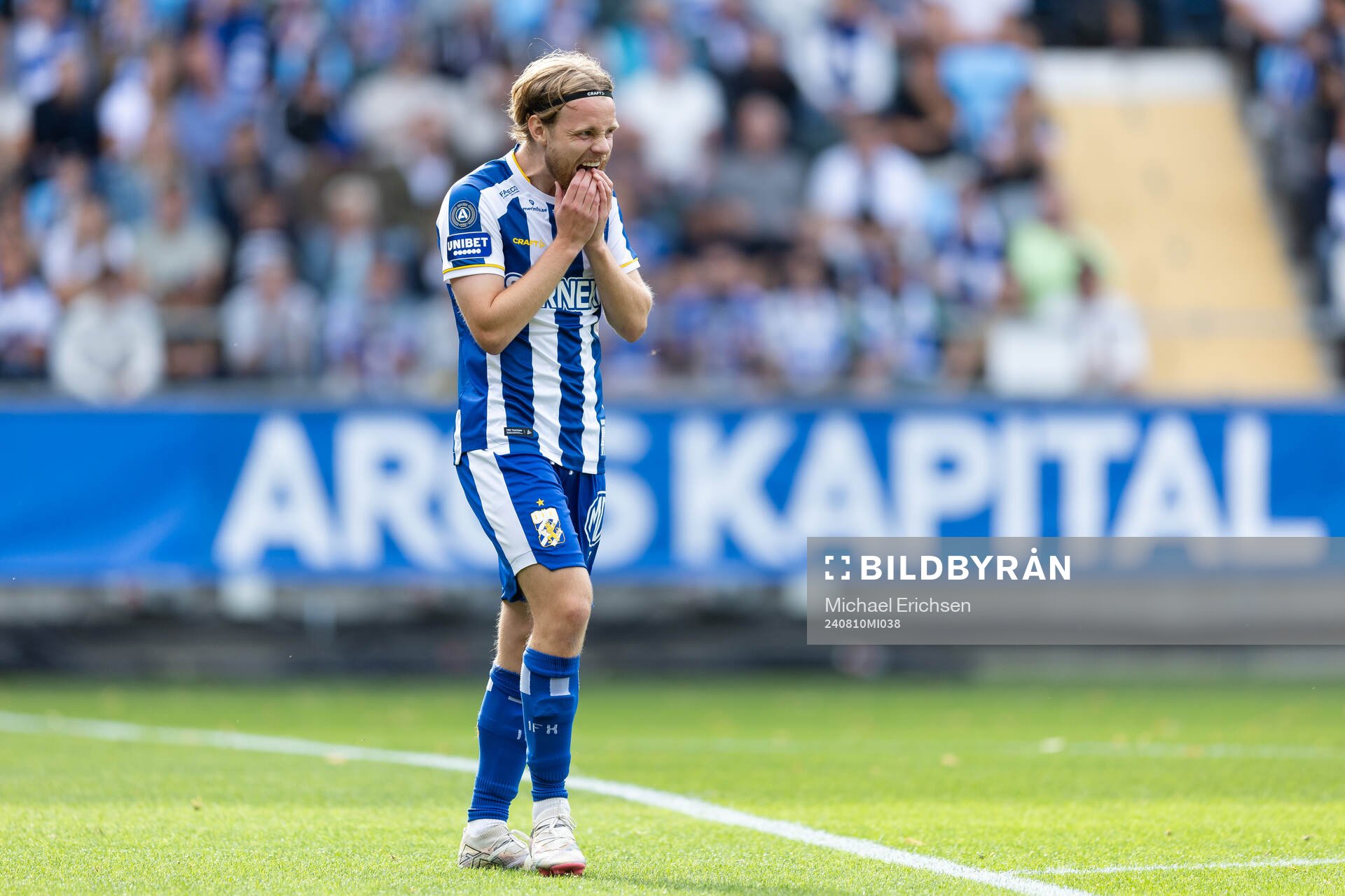 IFK Göteborgs Oscar Pettersson deppar