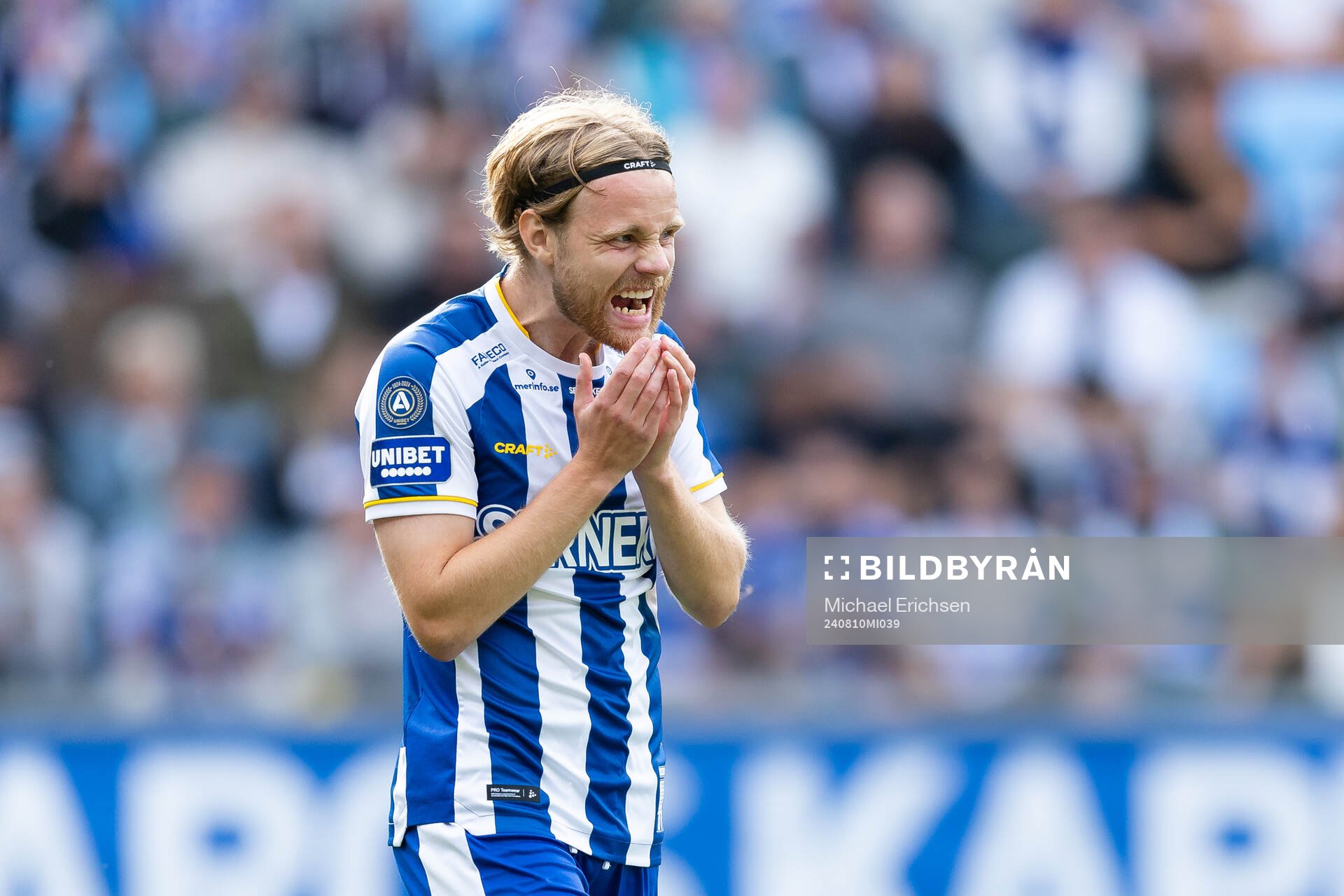 IFK Göteborgs Oscar Pettersson deppar