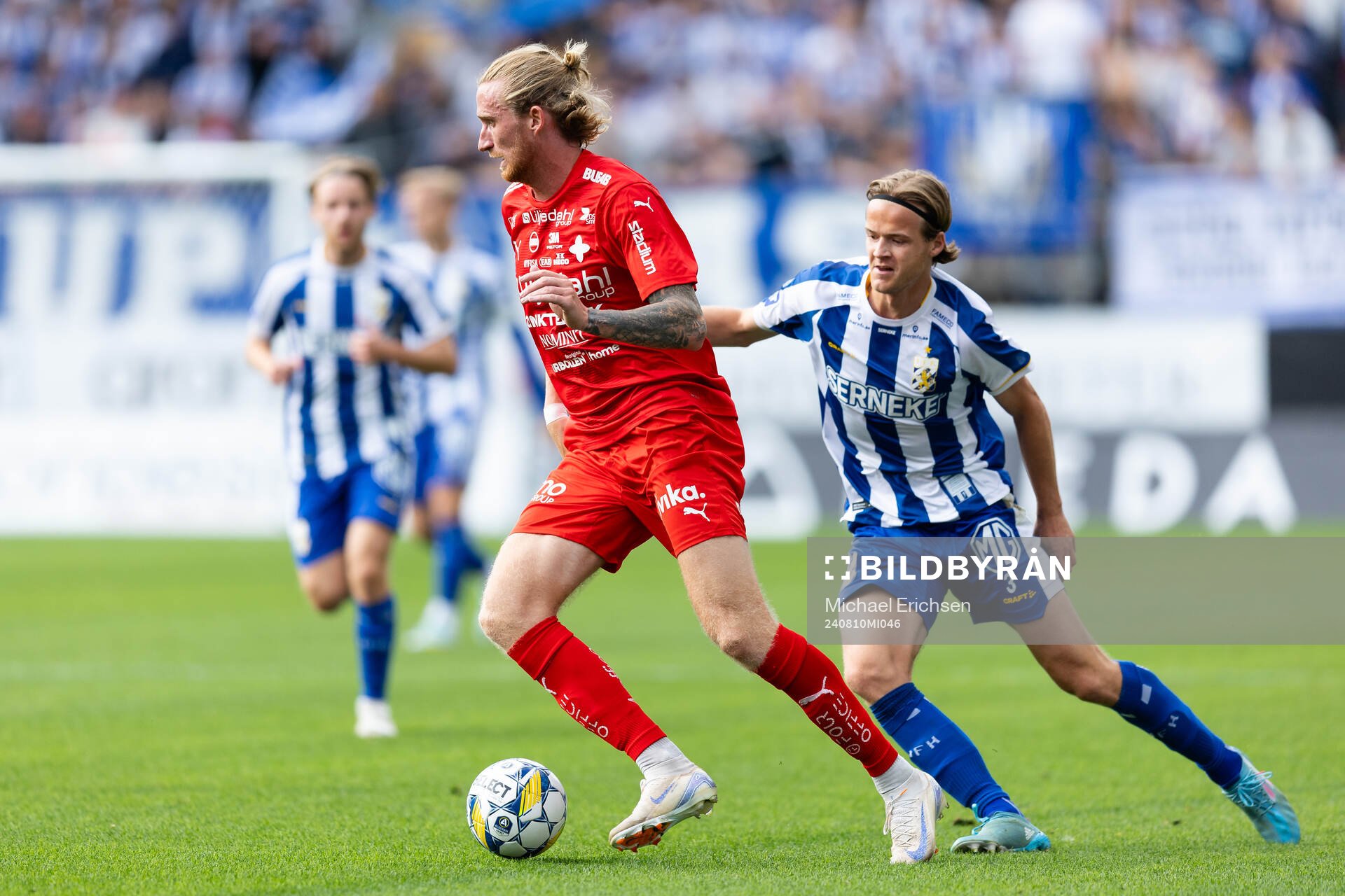 Värnamos Hampus Näsström och IFK Göteborgs August