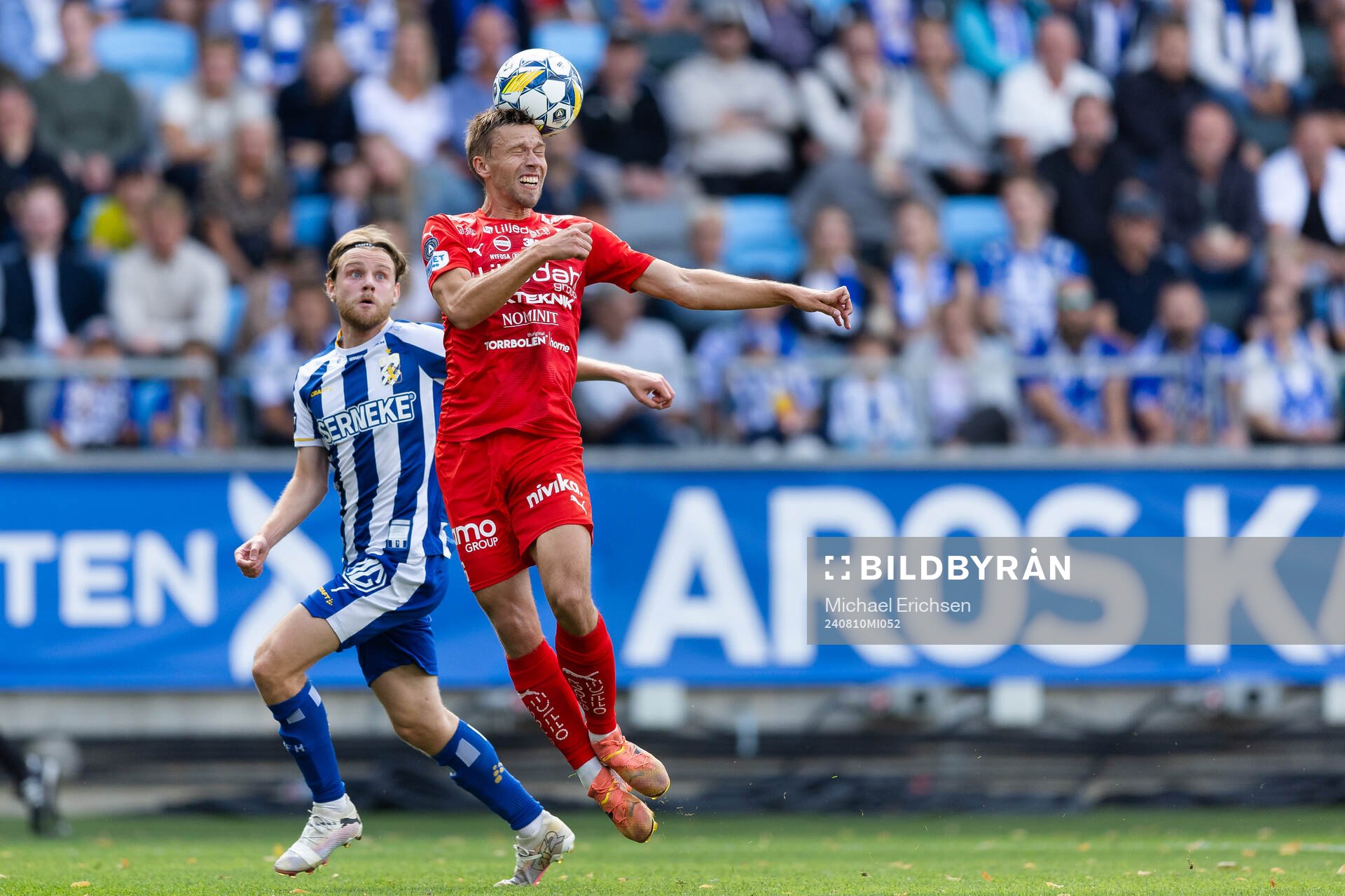 IFK Göteborgs Oscar Pettersson och Värnamos Albin