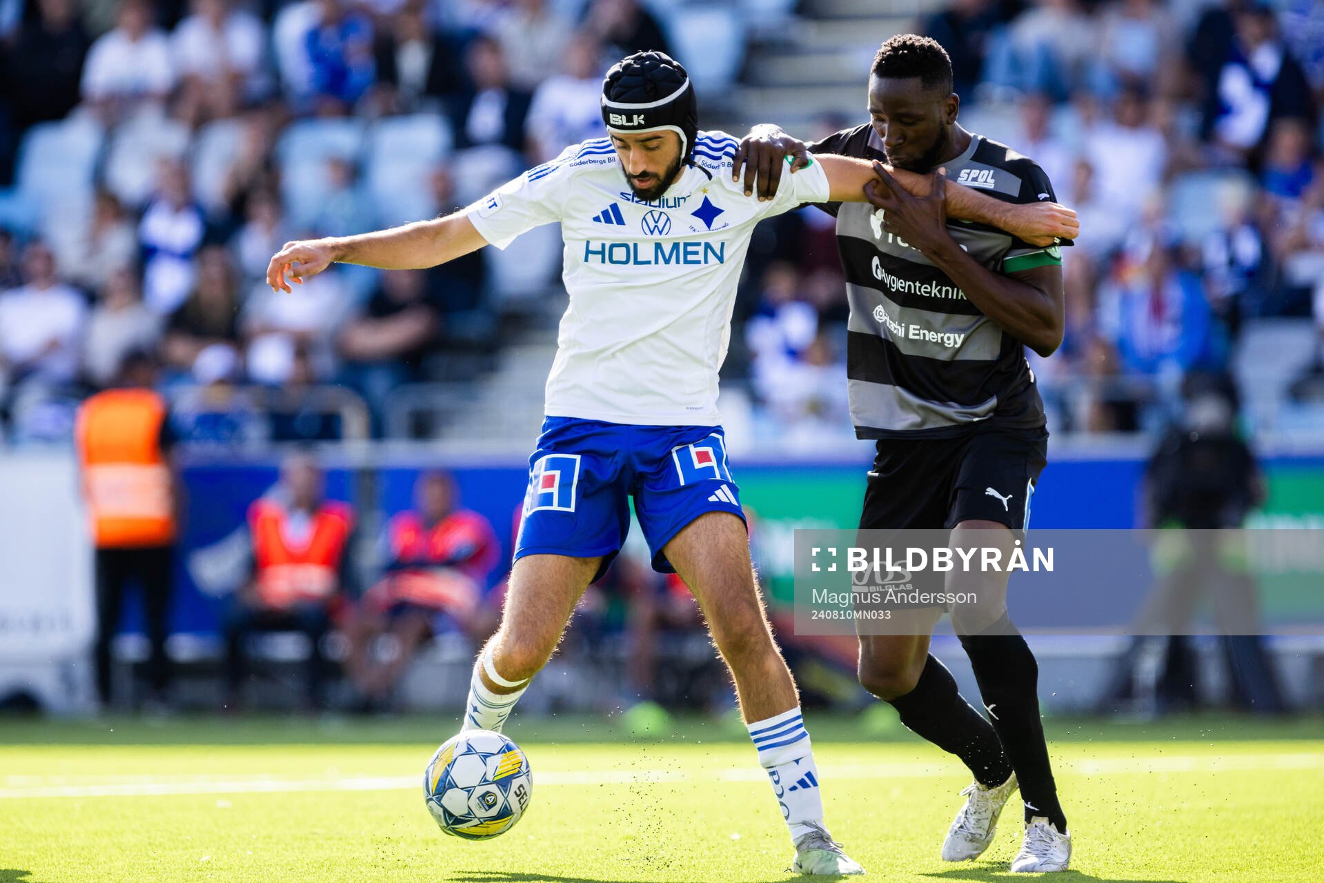 IFK Norrköpings Kristoffer Khazeni och Västerås Frederic