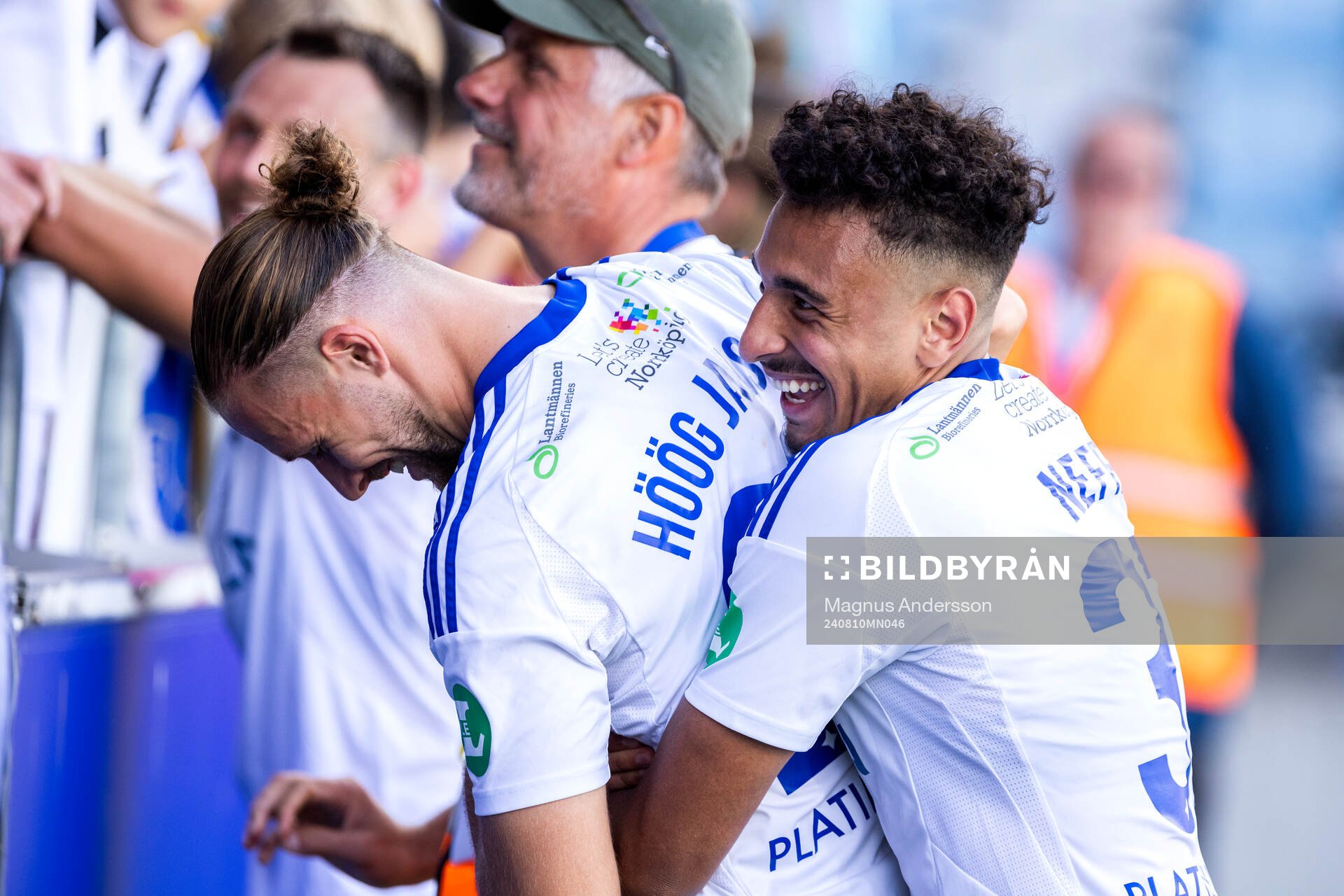 IFK Norrköpings Kevin Höög Jansson och Moutaz Neffati