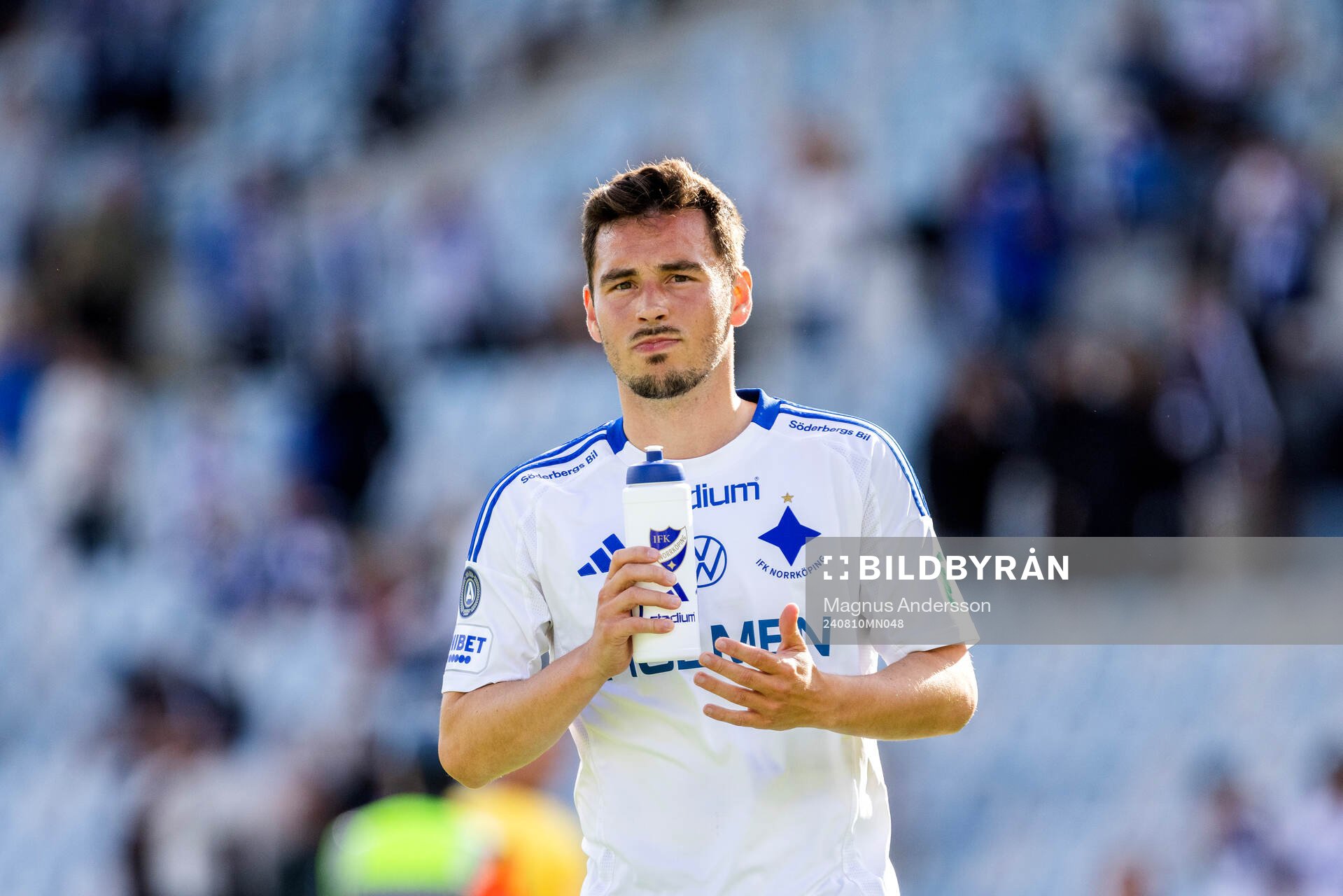 IFK Norrköpings Vito Hammershöy-Mistrati jublar