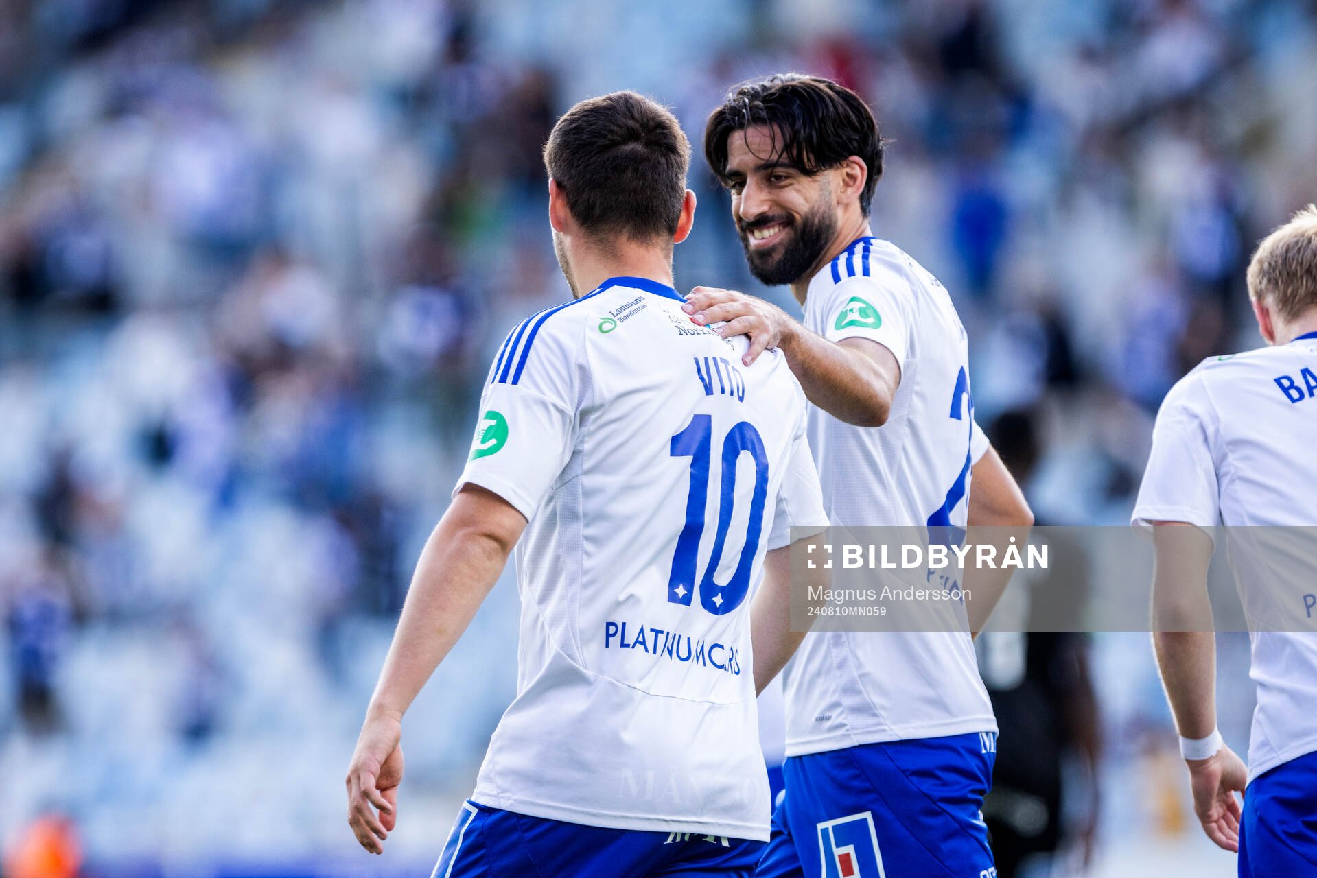 IFK Norrköpings Vito Hammershöy-Mistrati och Kristoffer