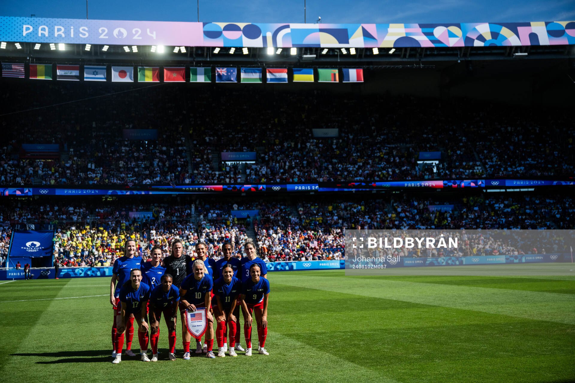 The starting eleven of USA